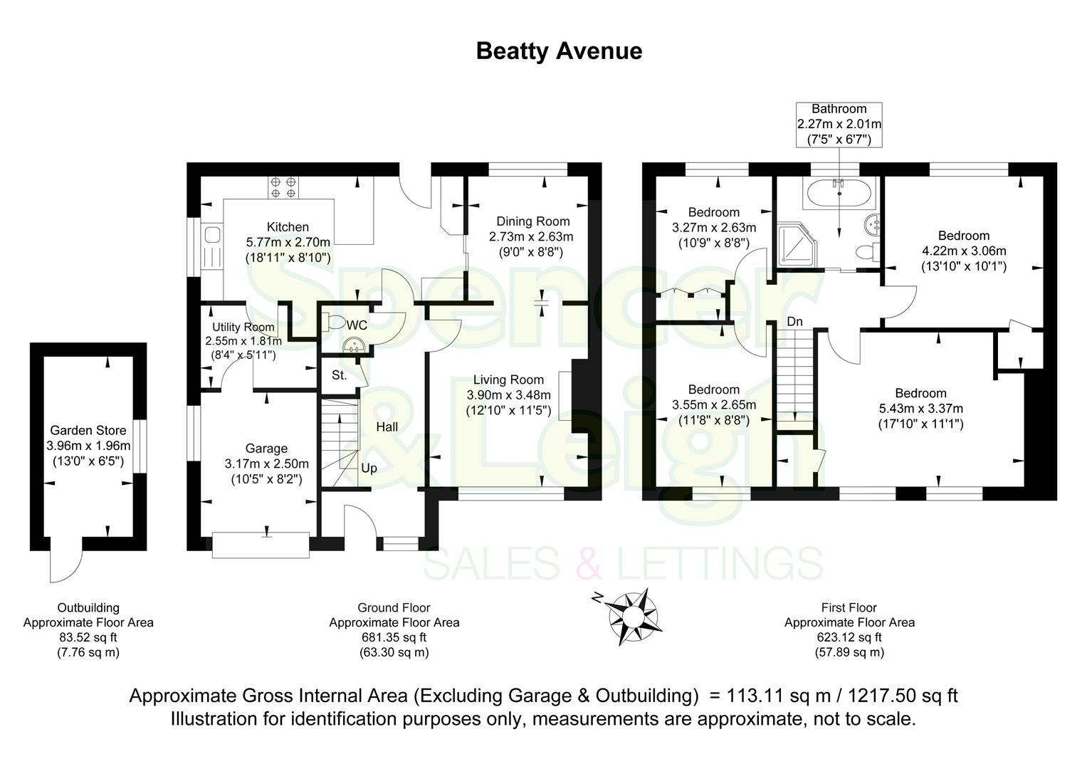 Beatty Avenue, Brighton floorplan
