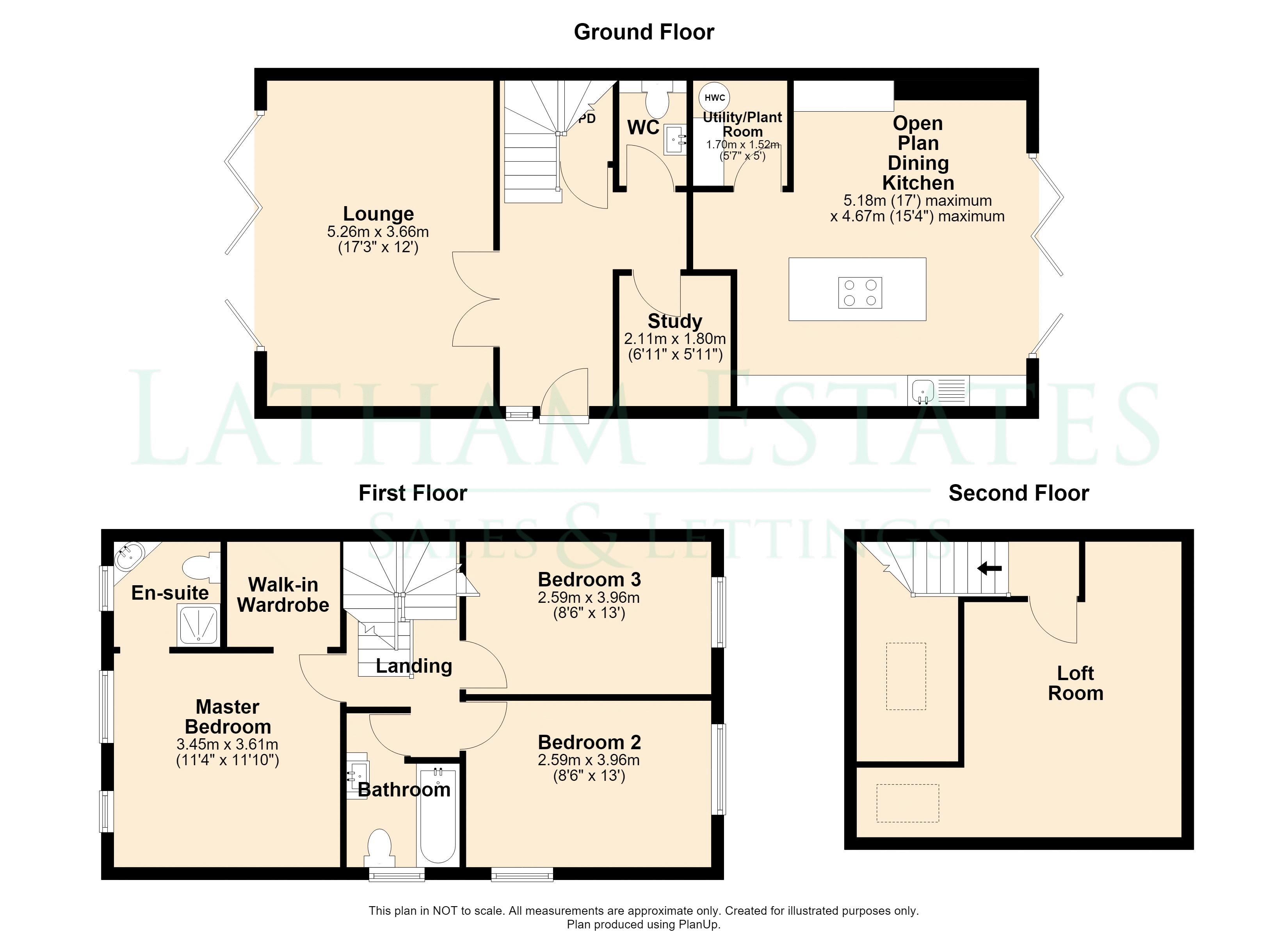 39, Station Road, Holmes Chapel floorplan