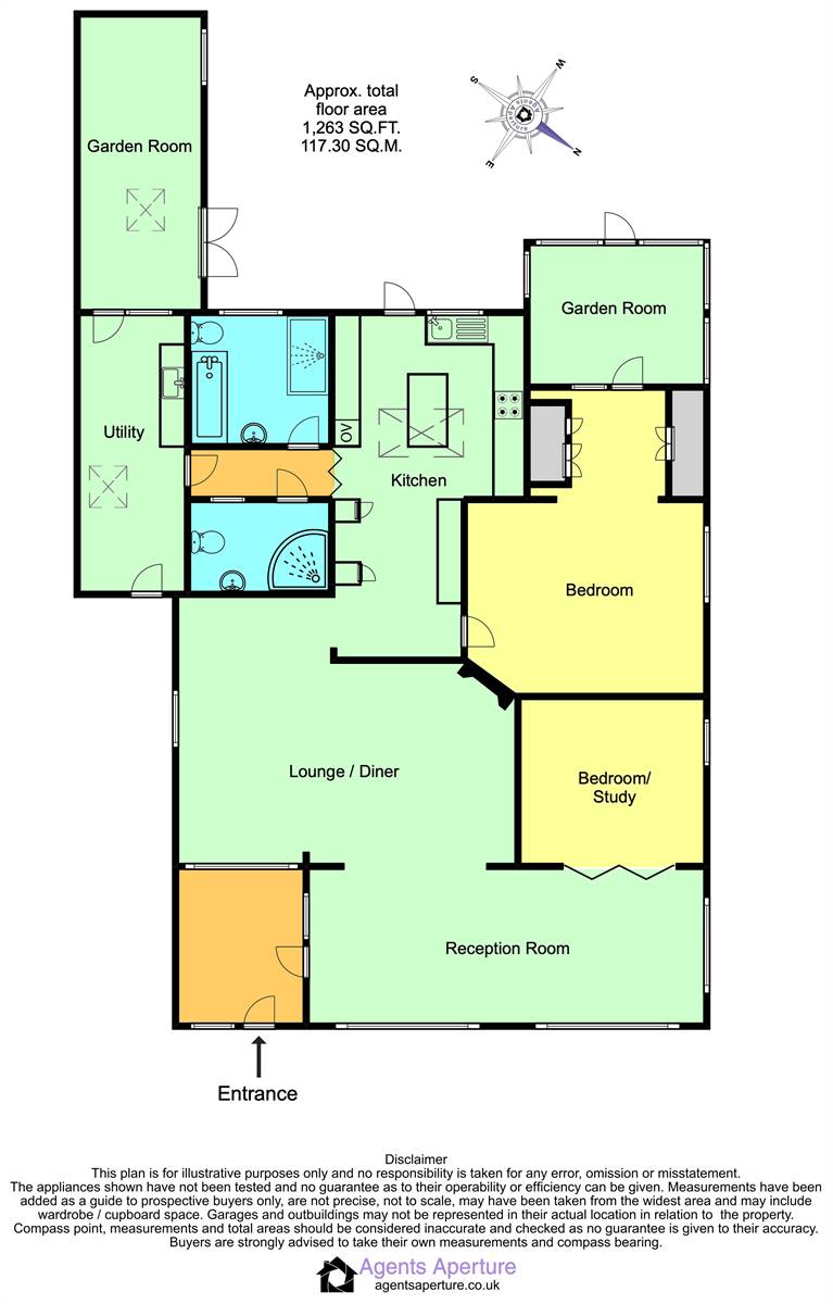 63, Daytona Way, Herne Bay floorplan