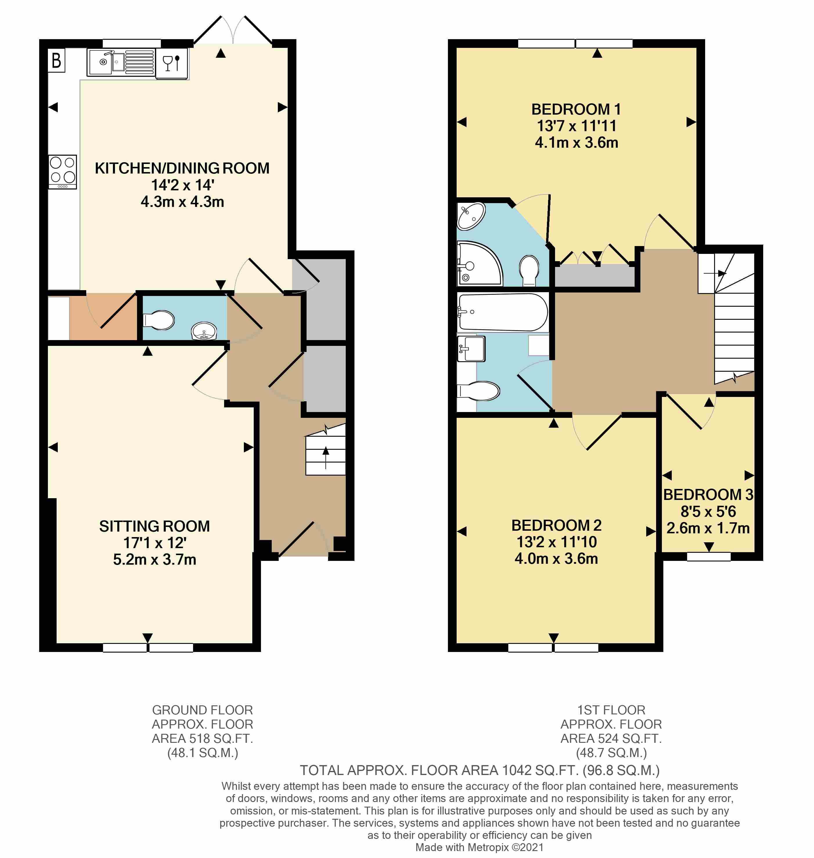 Cary Park, Torquay TQ1, 3 bedroom mews house for sale 58206635