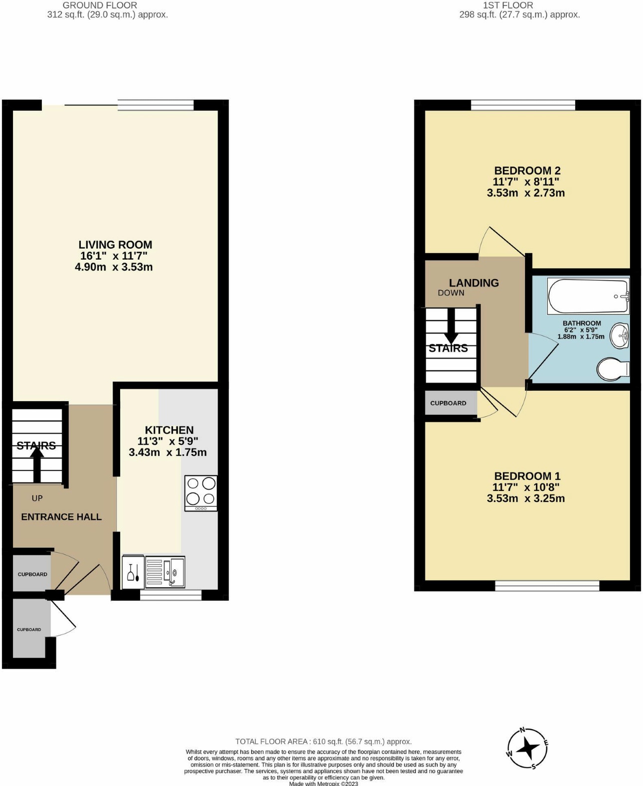 28, Illustrious Close, Walderslade, Chatham floorplan