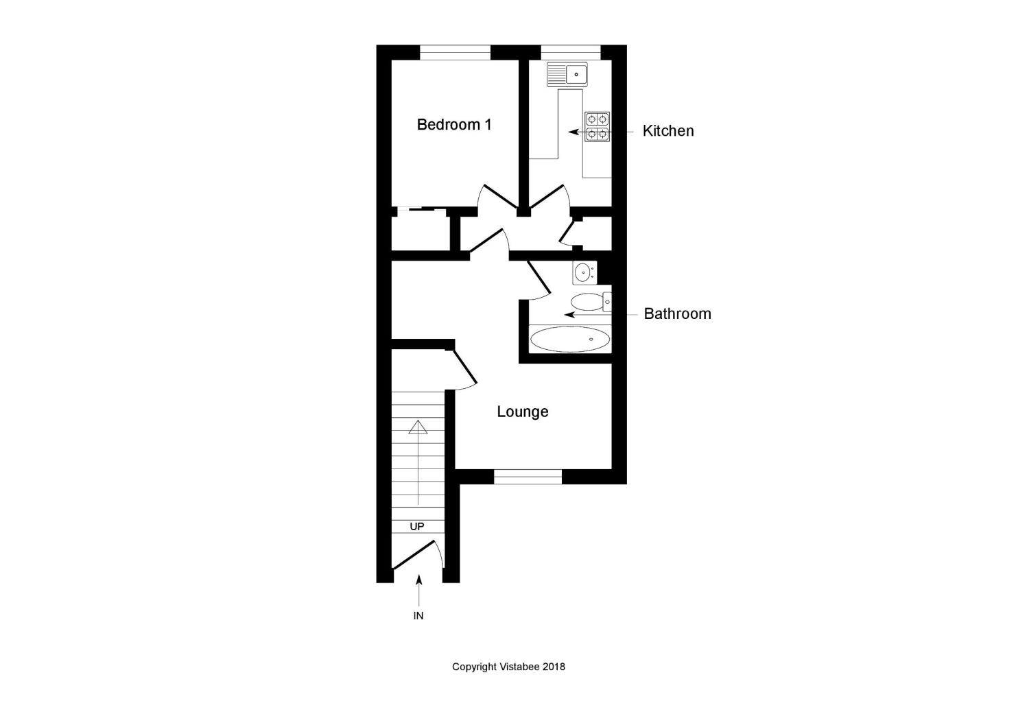 1 Bedrooms Flat for sale in Keith Avenue, Stirling, Stirlingshire FK7
