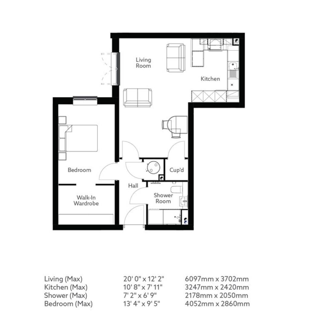 12, Jessiefield Court, Greater Manchester floorplan