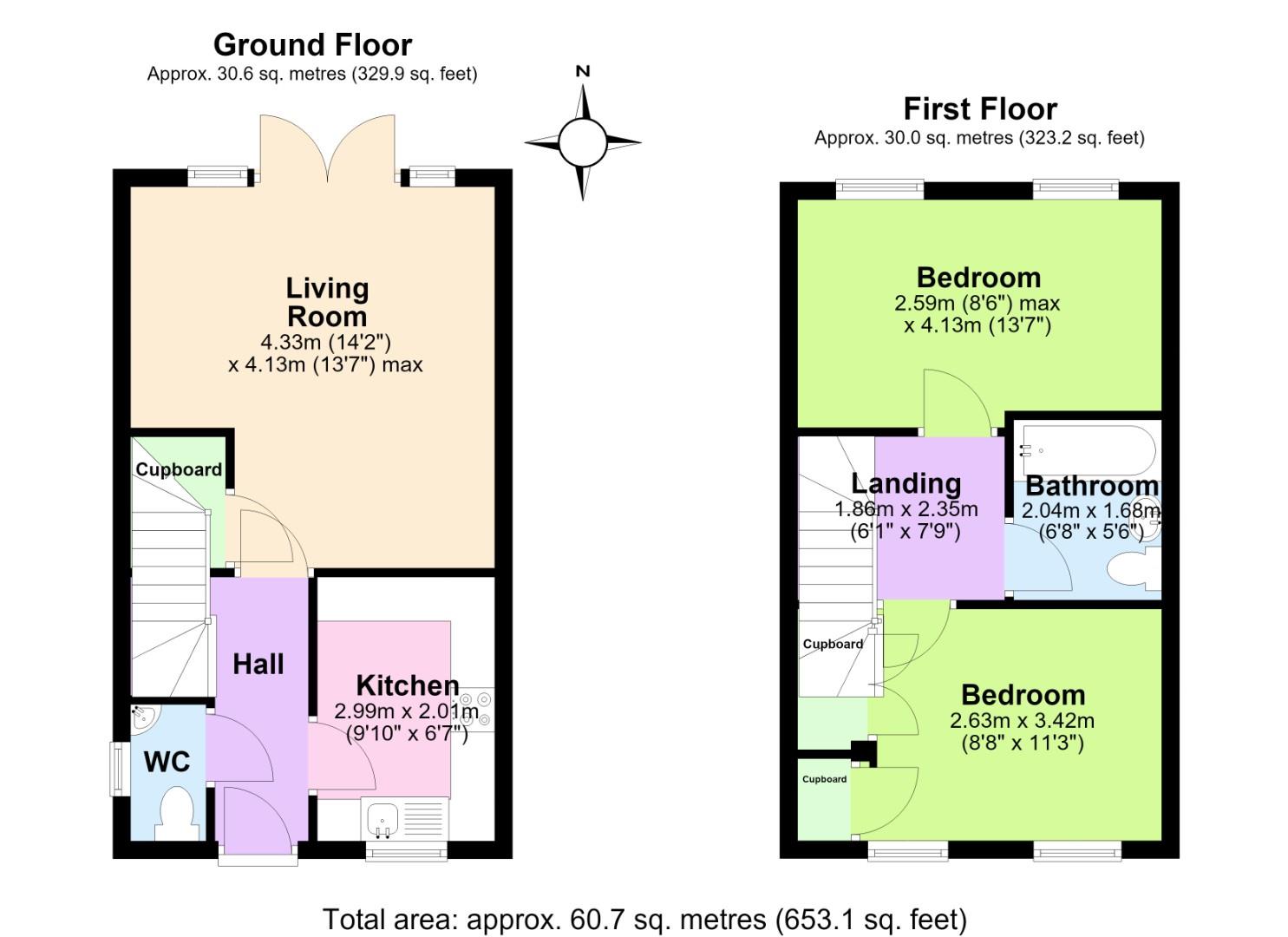 Ironwood Close, Nottingham floorplan