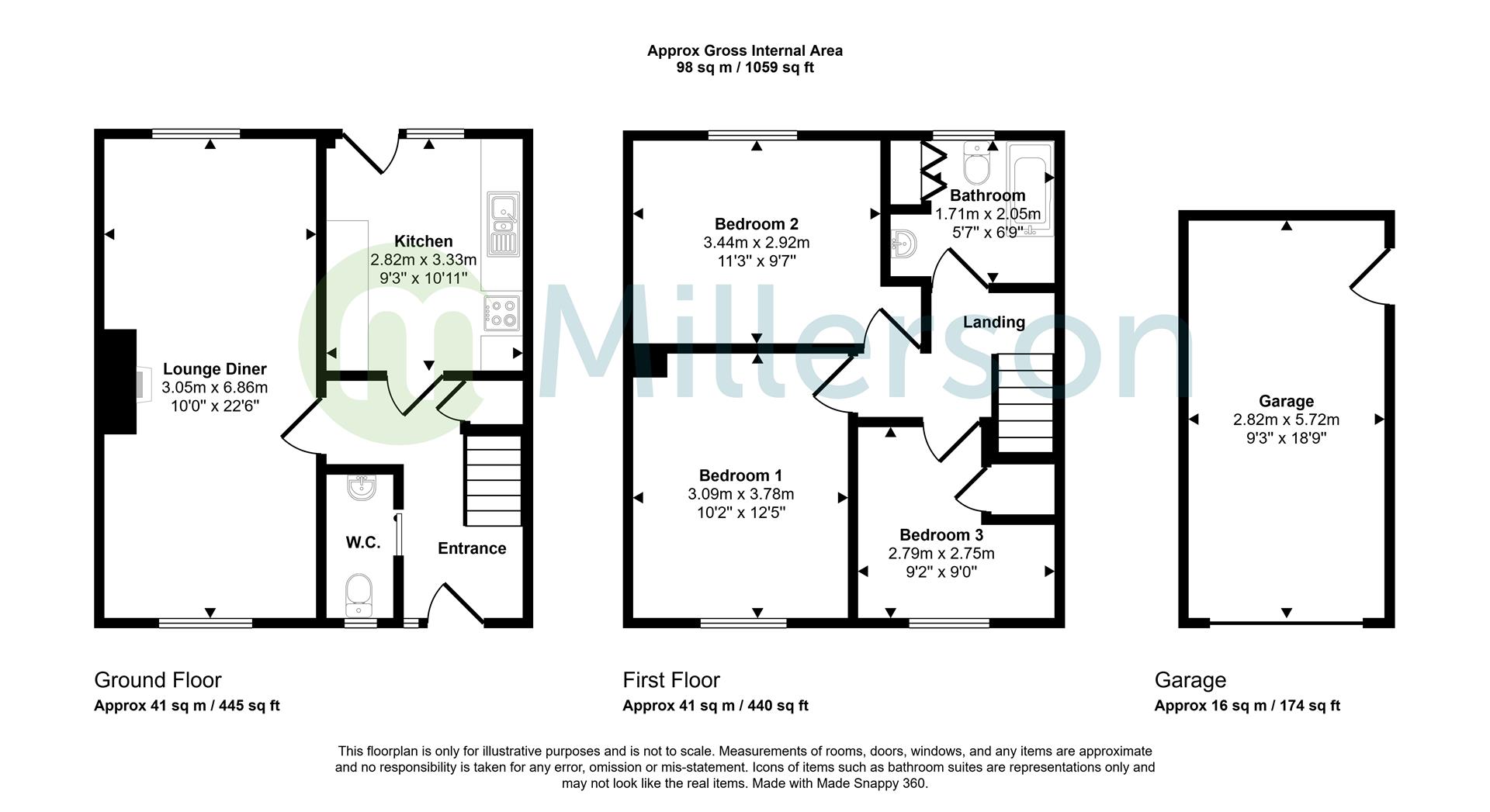6, Tregarth, St. Austell floorplan