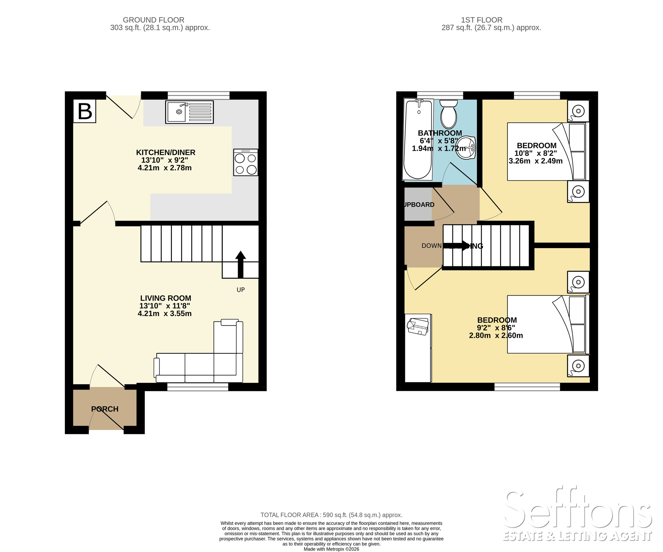33 Brayfield Way, Norwich floorplan