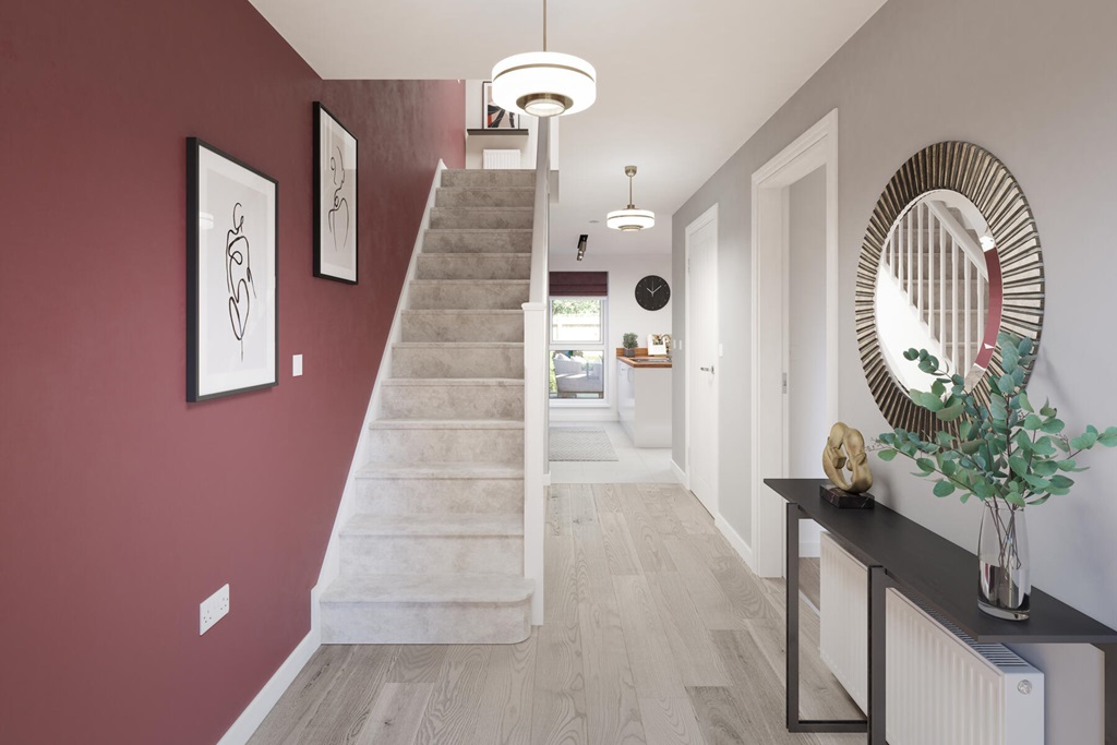 Property 3 of 12. The Colford Has A Bright And Spacious Entrance Hallway