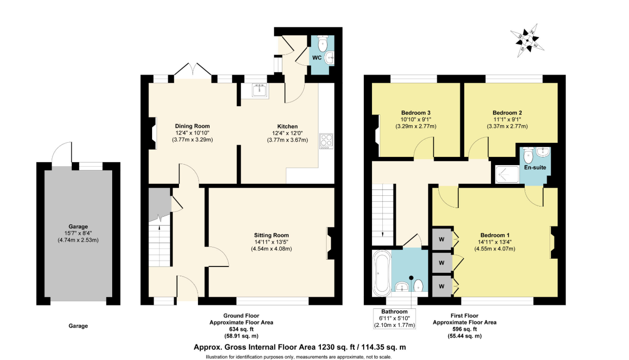 33, High Road, West Byfleet floorplan