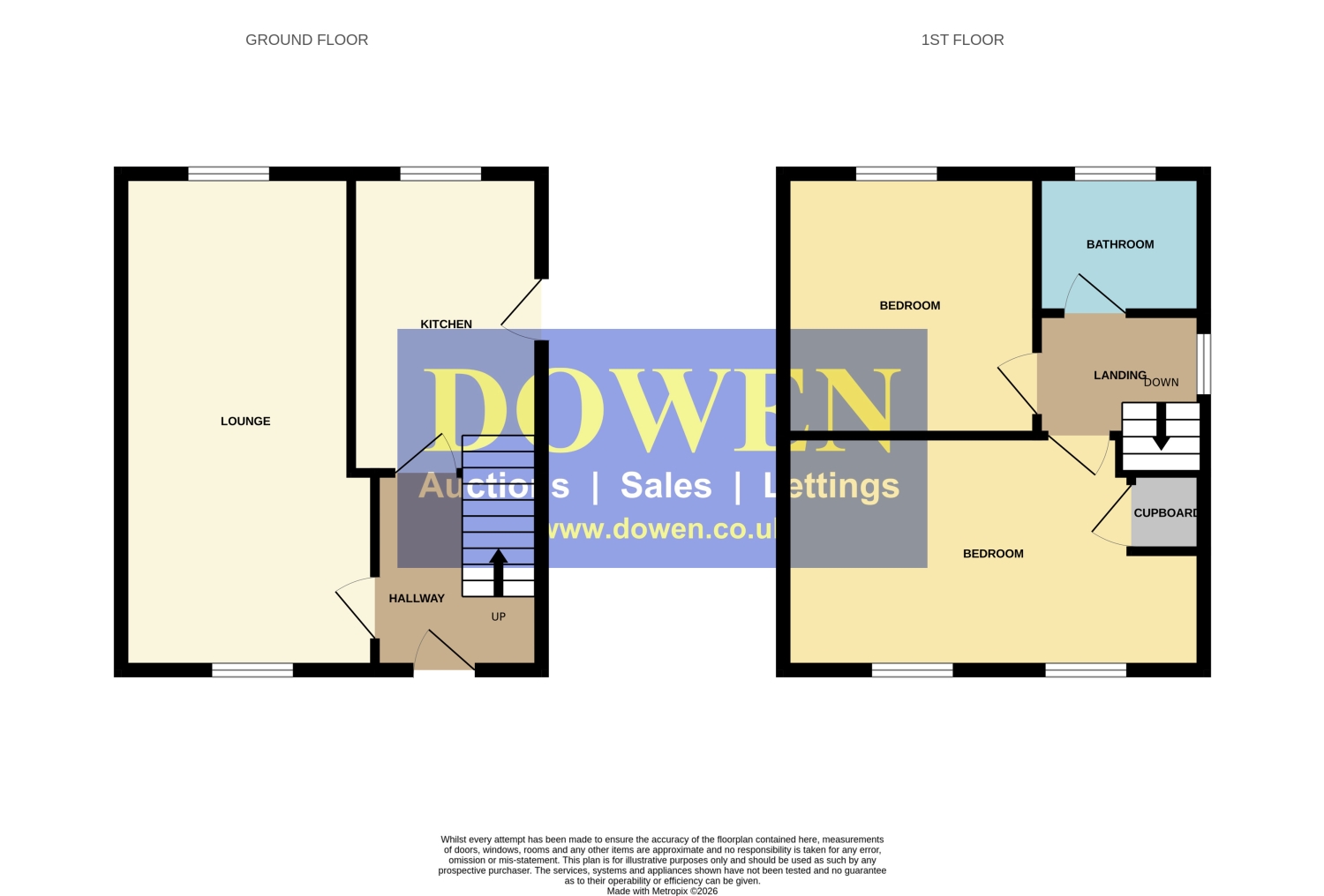 45, Meadow Road, Trimdon Station floorplan