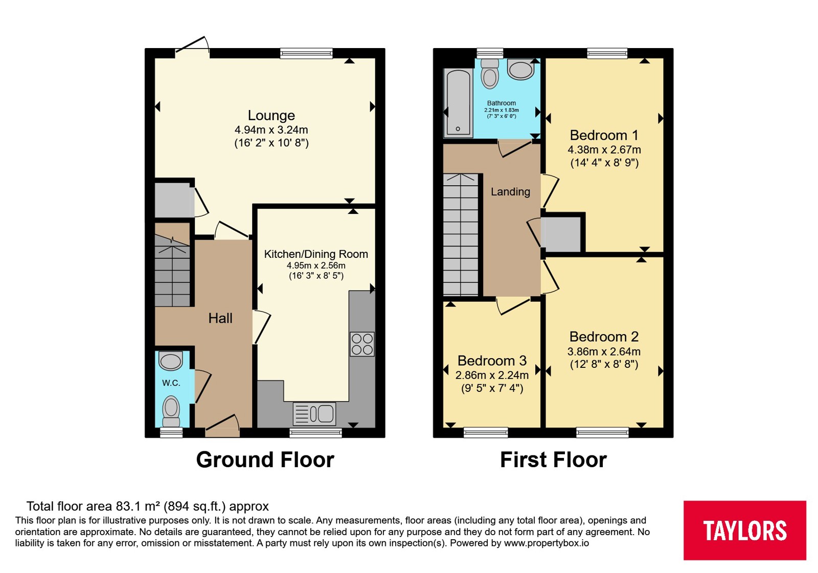 Drovers Lane, Hitchin floorplan