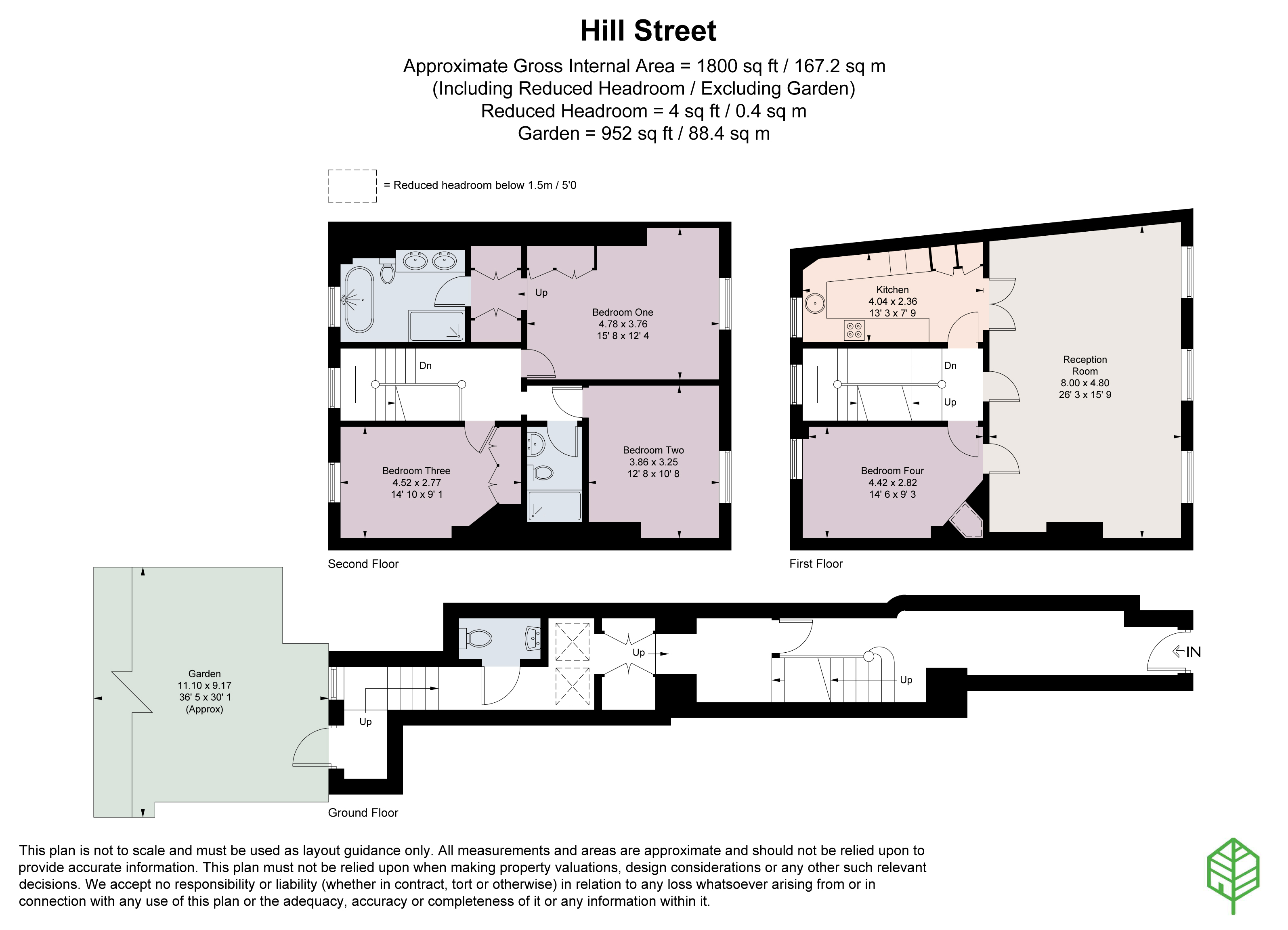 12, Hill Street, Surrey floorplan