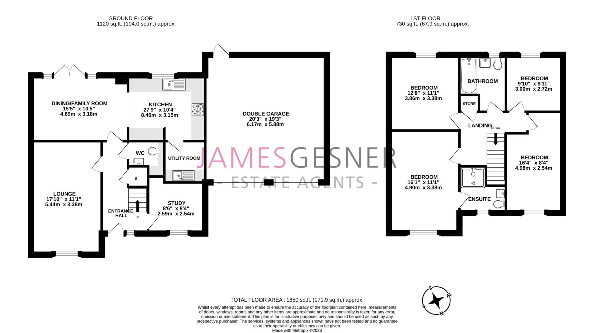 15, Hillside, Wallingford floorplan