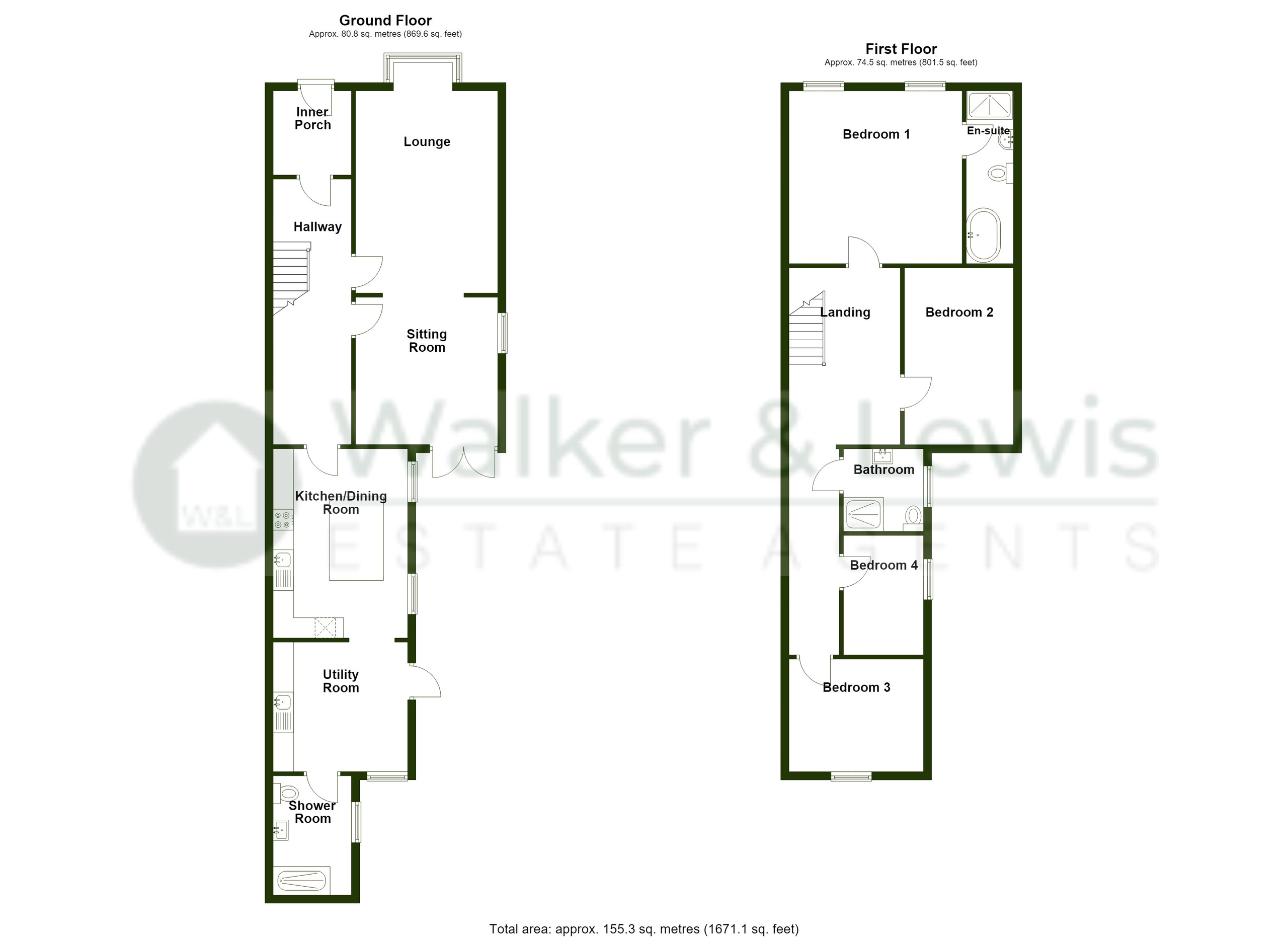 15 The Walk, Merthyr Tydfil floorplan