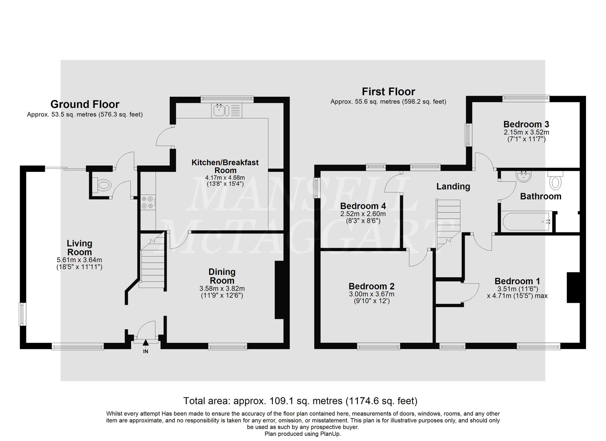 25 Medway, Crawley floorplan