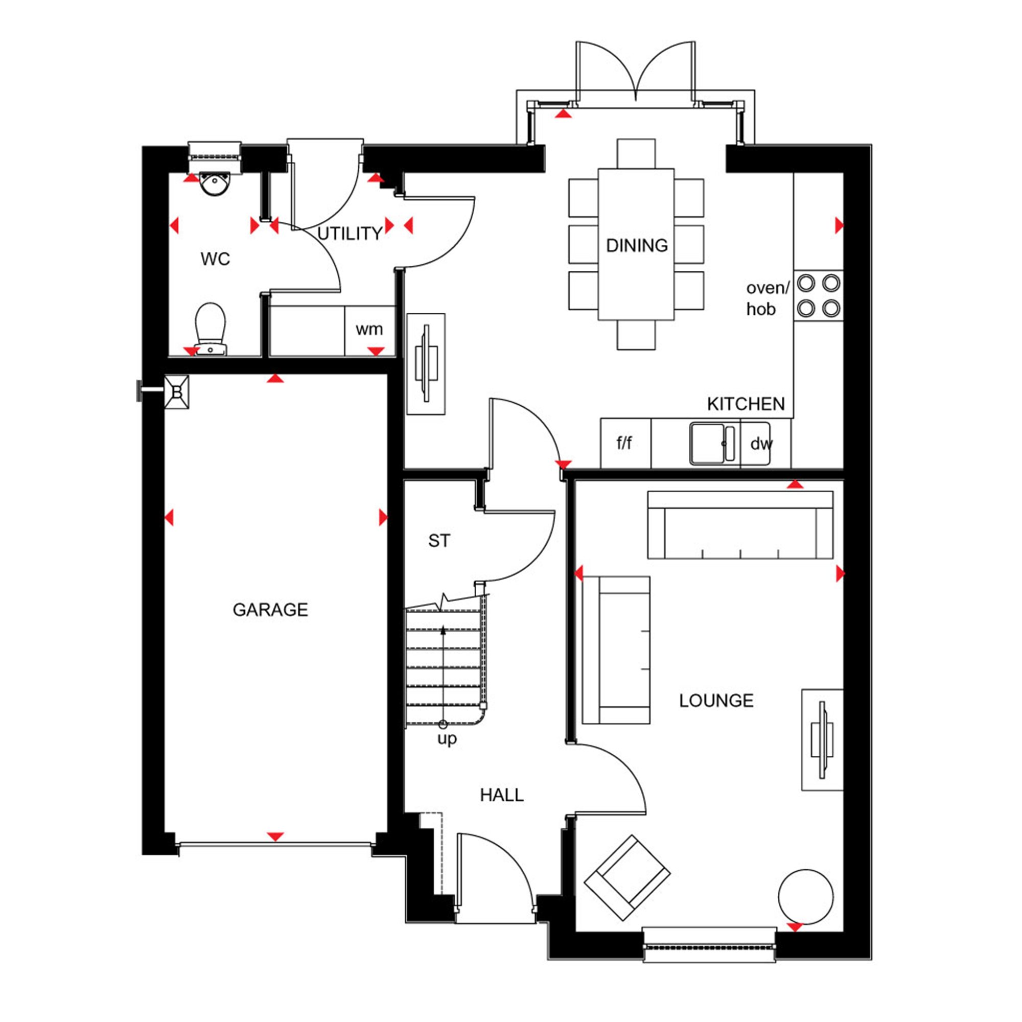 4 Bedrooms Detached house for sale in 