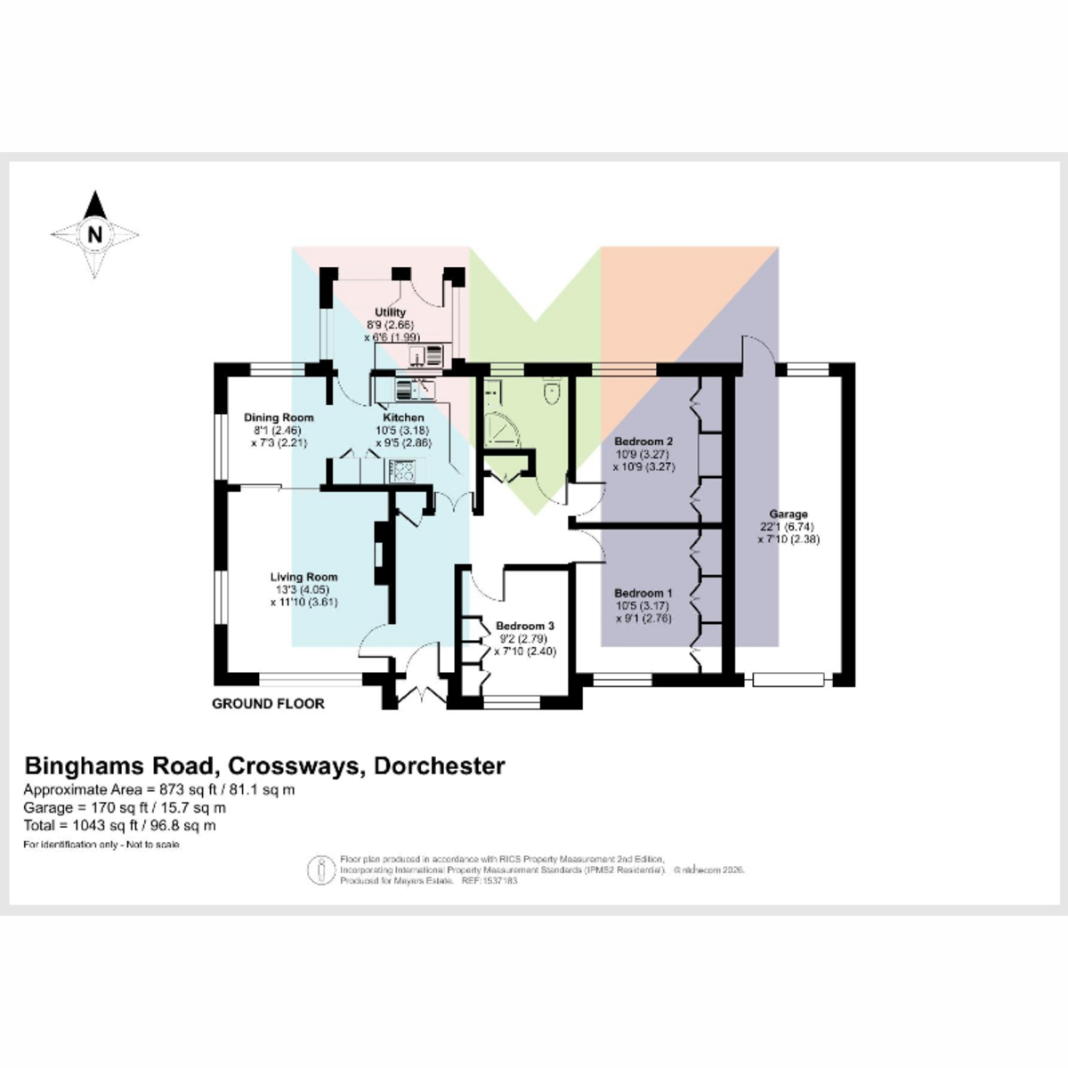 Binghams Road, Dorchester floorplan