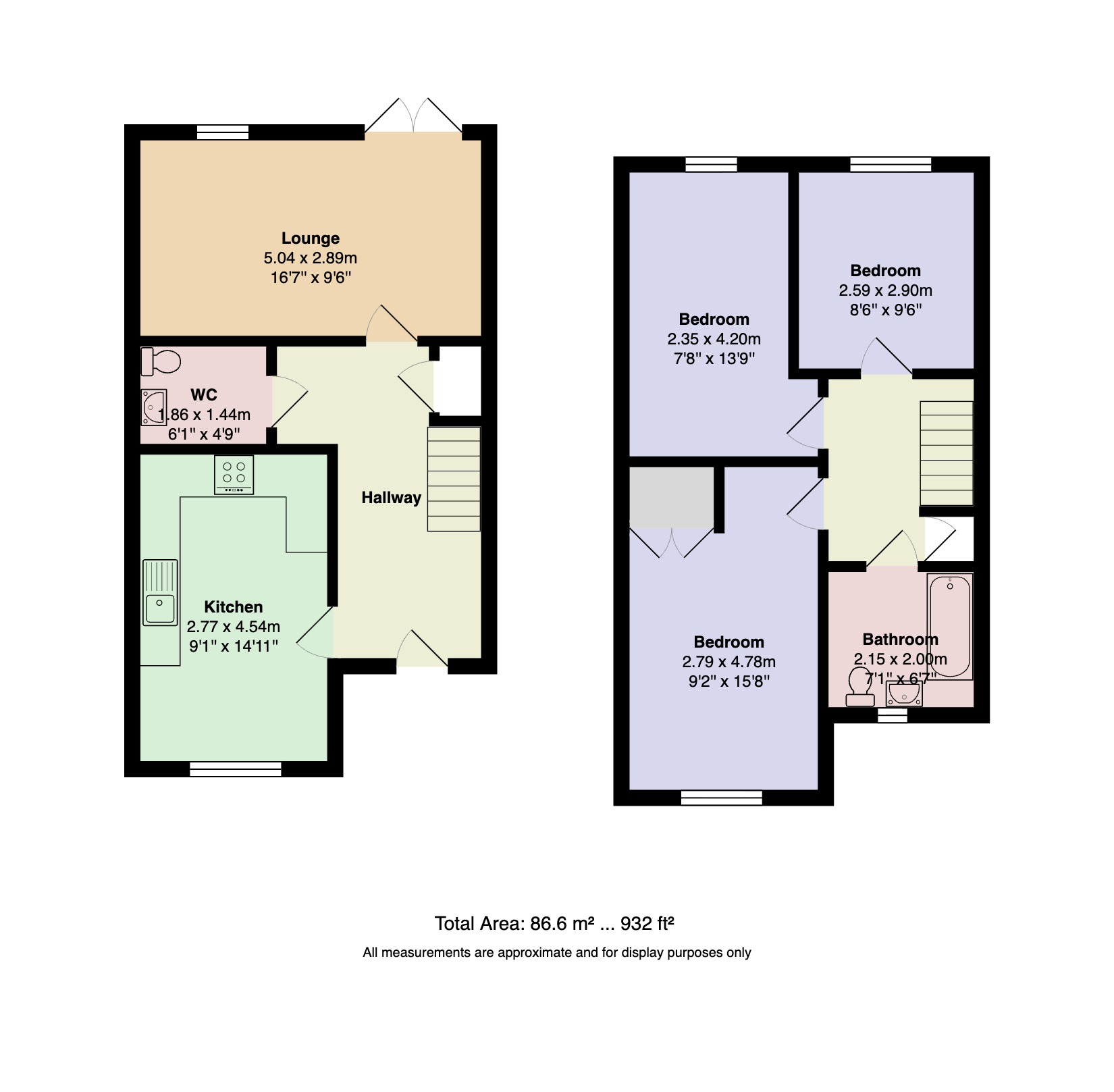54c, Farnborough Road, Manchester floorplan