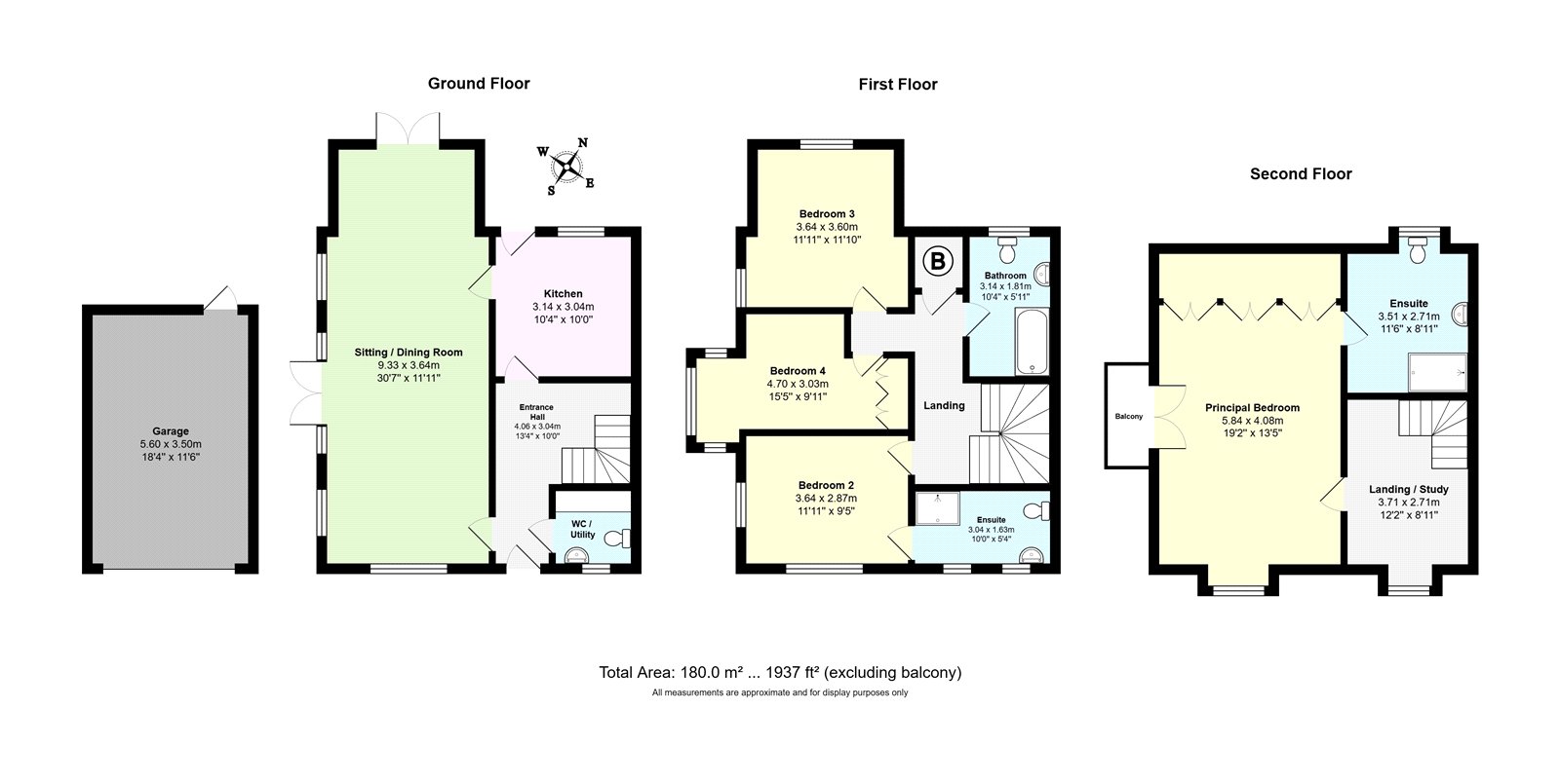 5, Pearl Close, Cambridgeshire floorplan