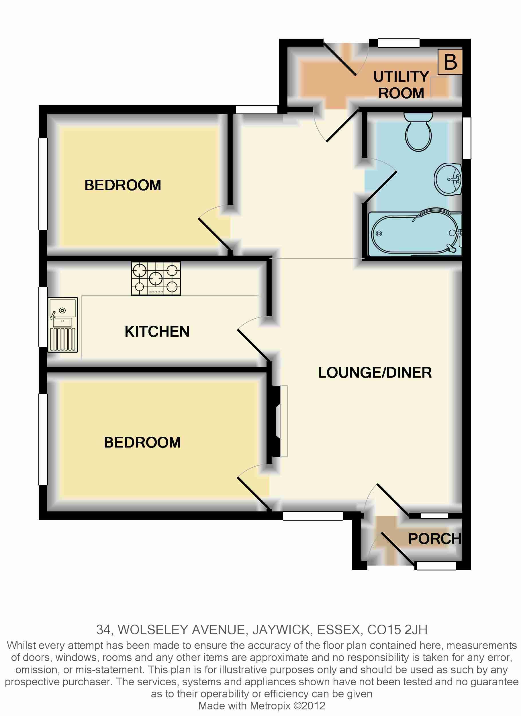 2 Bedrooms Detached bungalow for sale in Causeway Reach, Raycliff Avenue, Clacton-On-Sea CO15