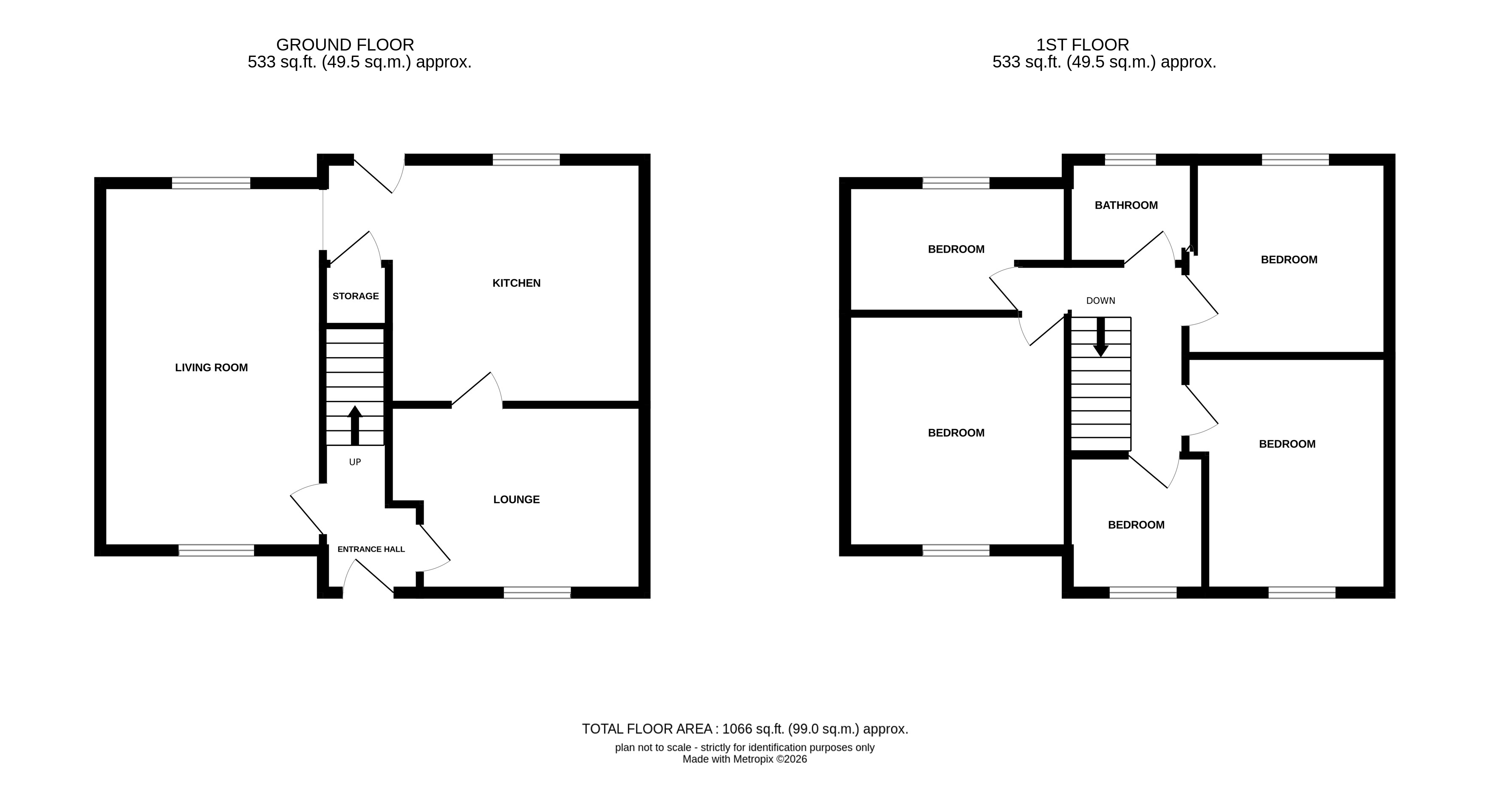 48, Highfield Close, West Yorkshire floorplan