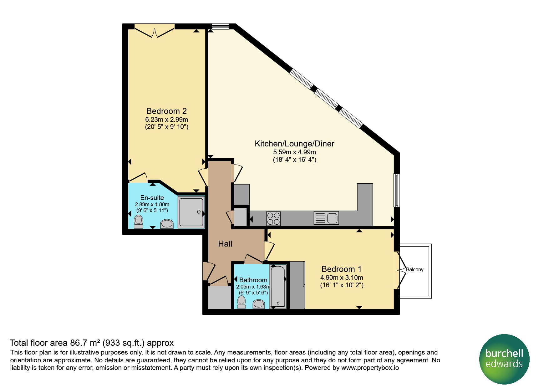 Flat 30, Heritage House, Woodland Park View, Mansfield floorplan