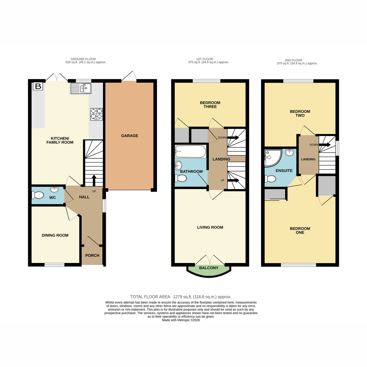 14 Maritime Court, Haven Road, Exeter floorplan