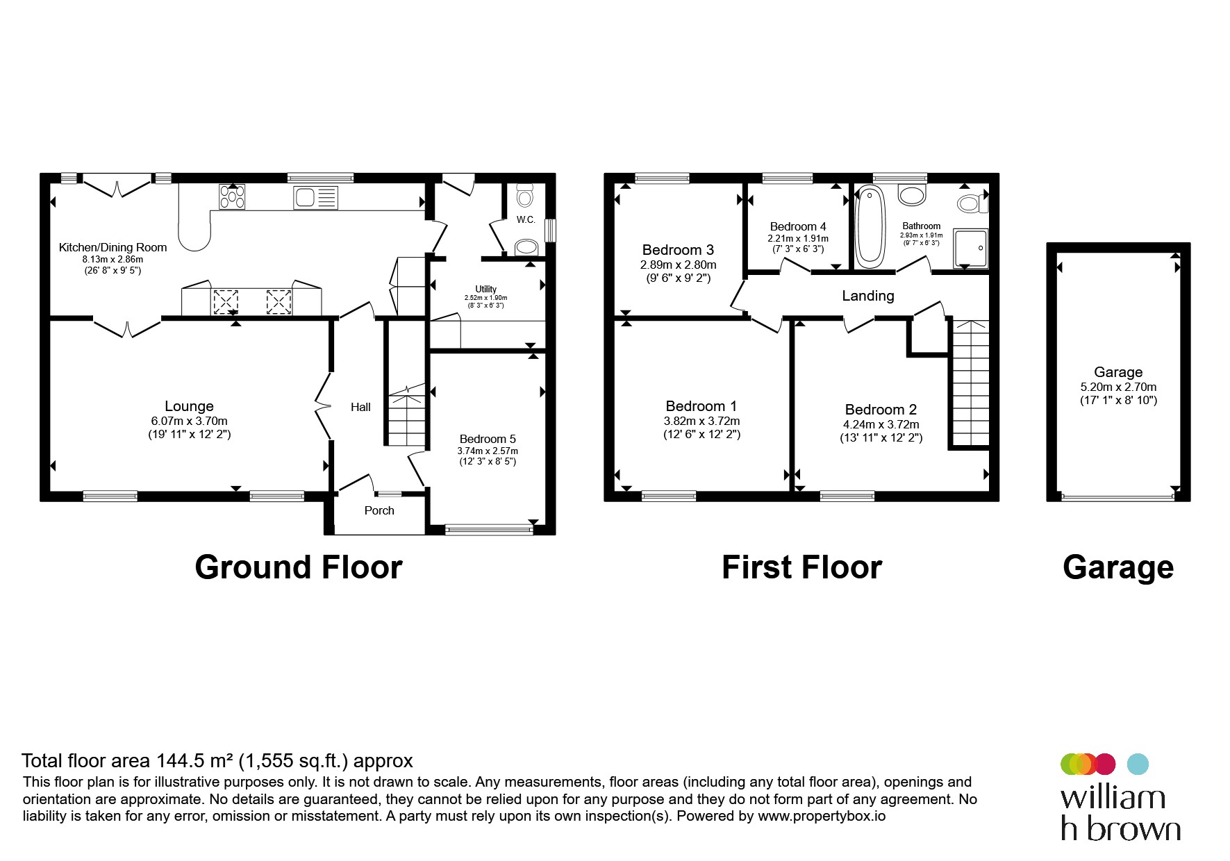 7, Aspen Close, Doncaster floorplan