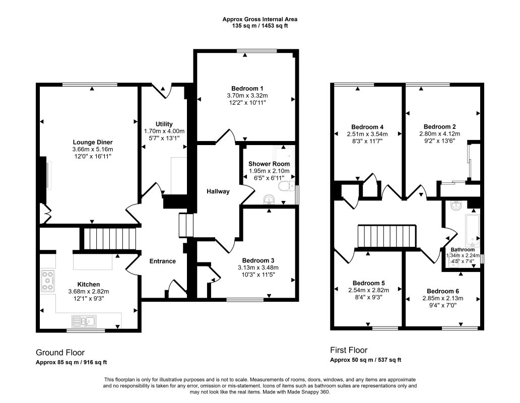 20, Paddock Close, London floorplan