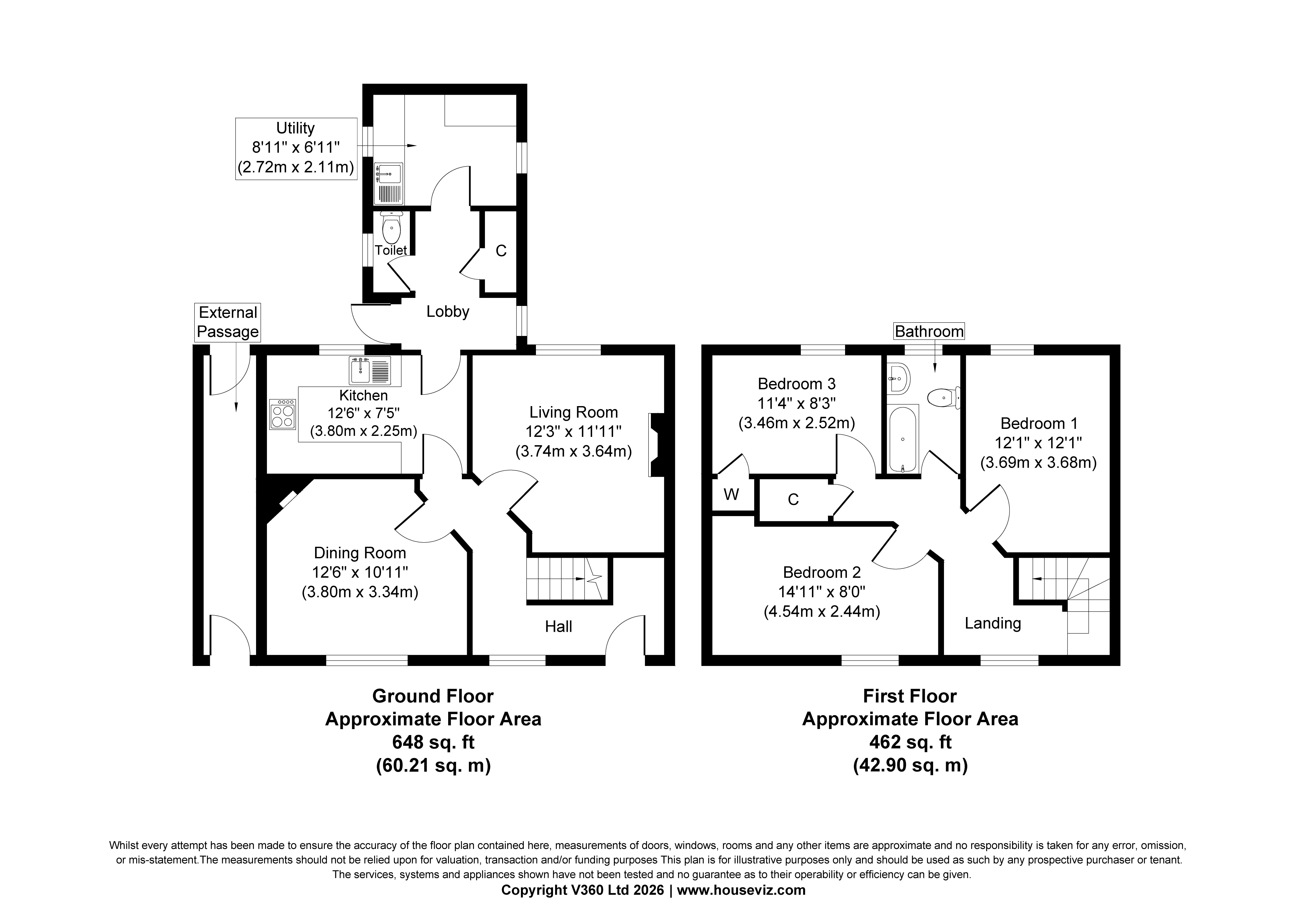 15, Church Park, Sudbury floorplan