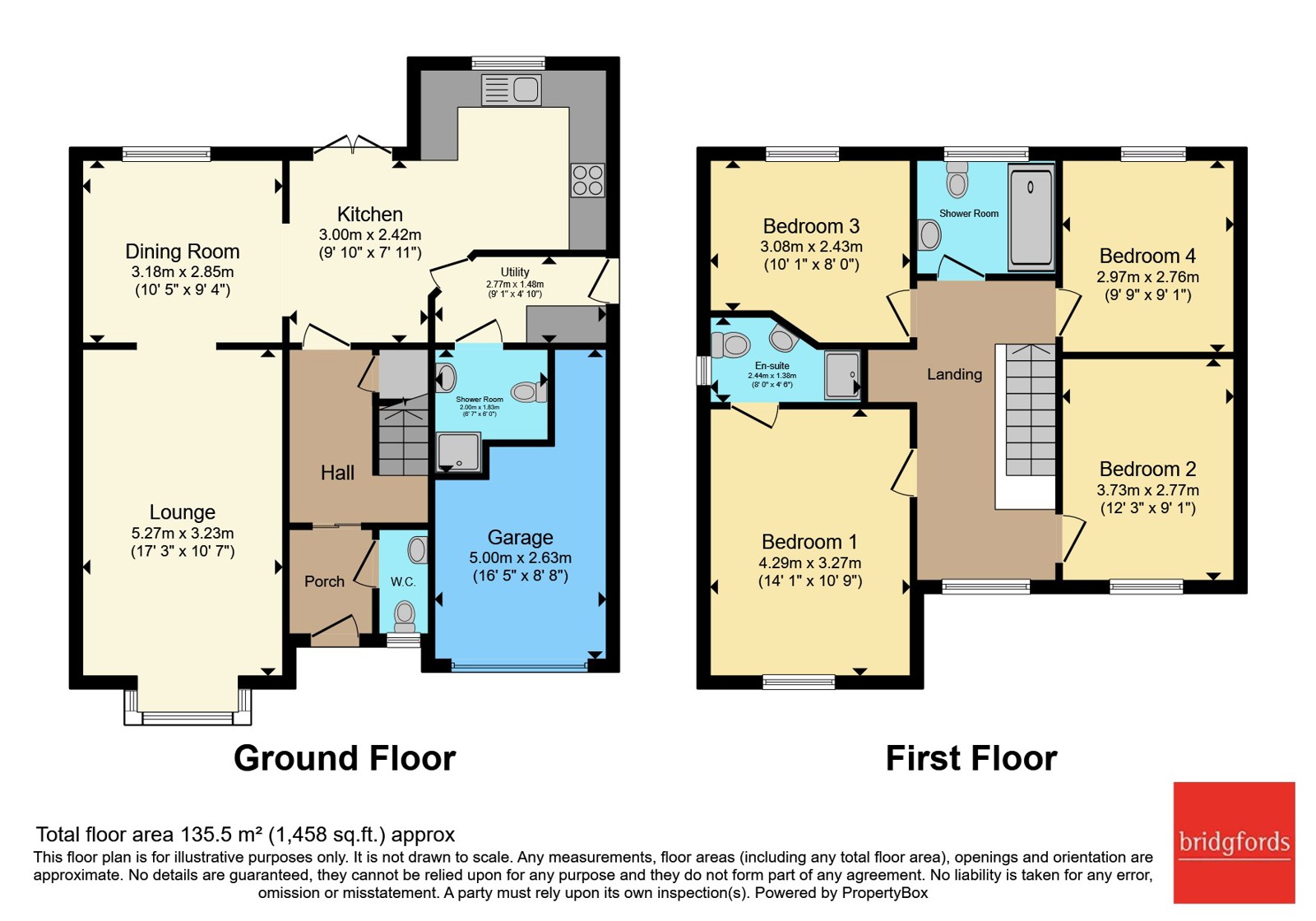 43, Ursuline Way, Cheshire floorplan
