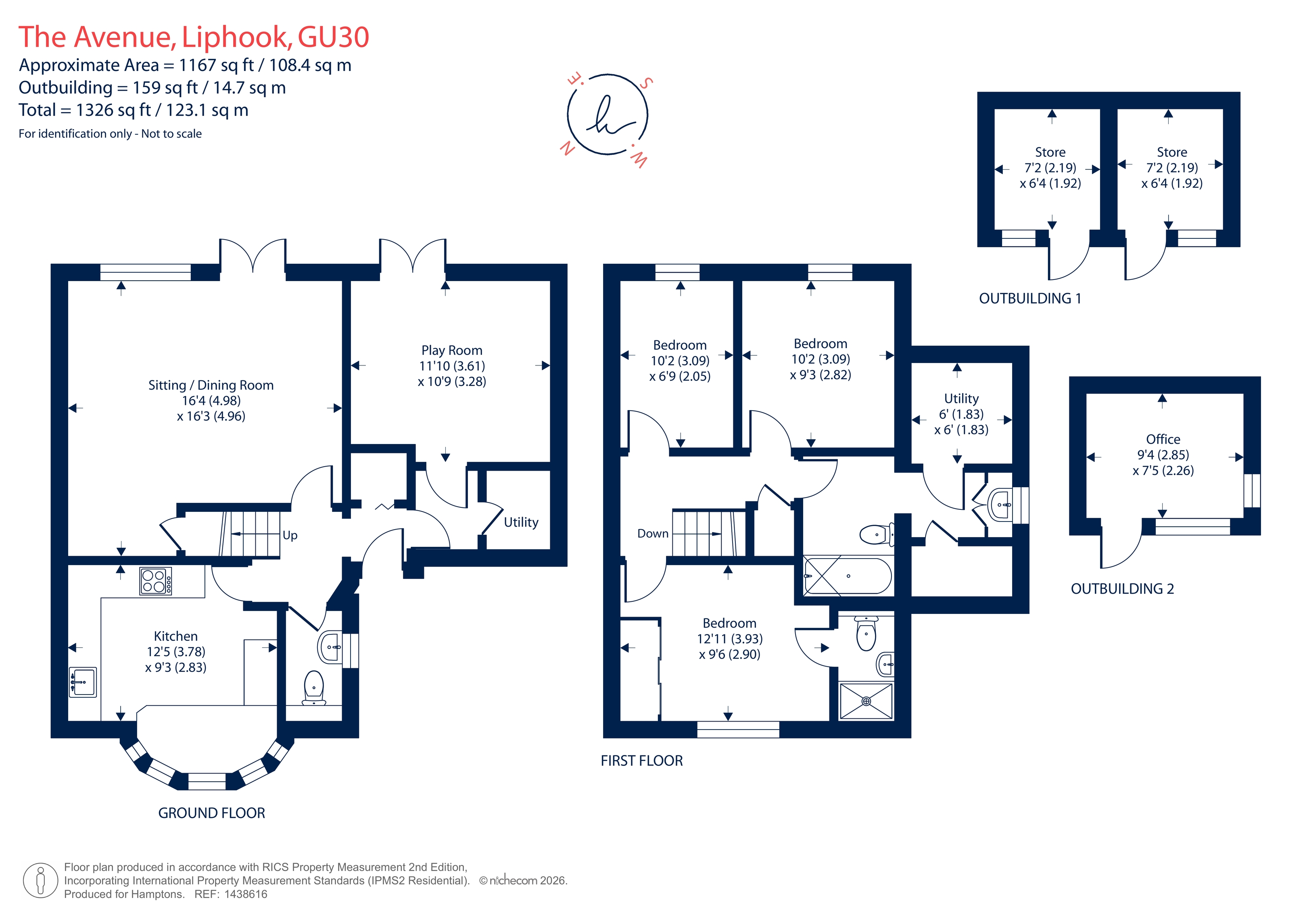 66, The Avenue, Liphook floorplan