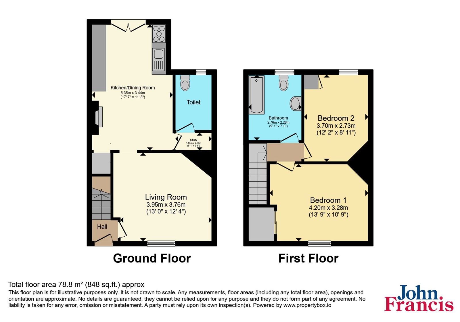 30, Heol Eglwys, Neath floorplan
