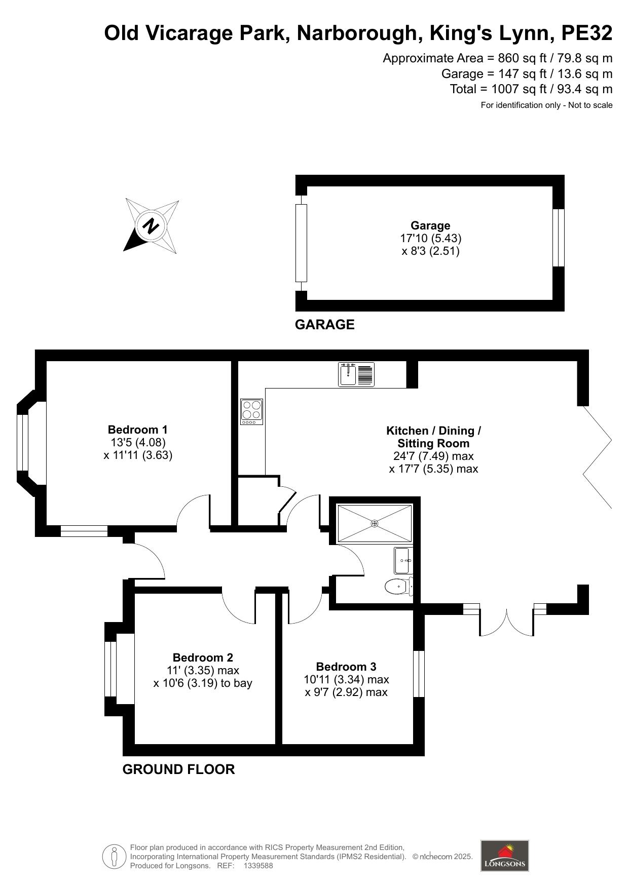 9, Old Vicarage Park, Kings Lynn floorplan