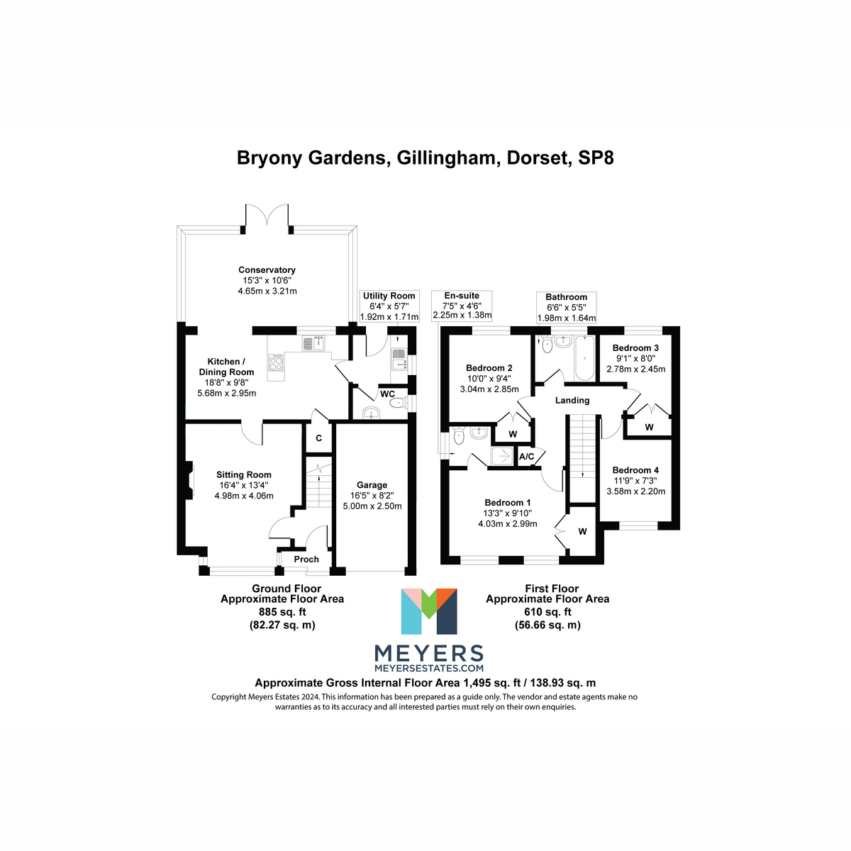 21, Bryony Gardens, Gillingham floorplan
