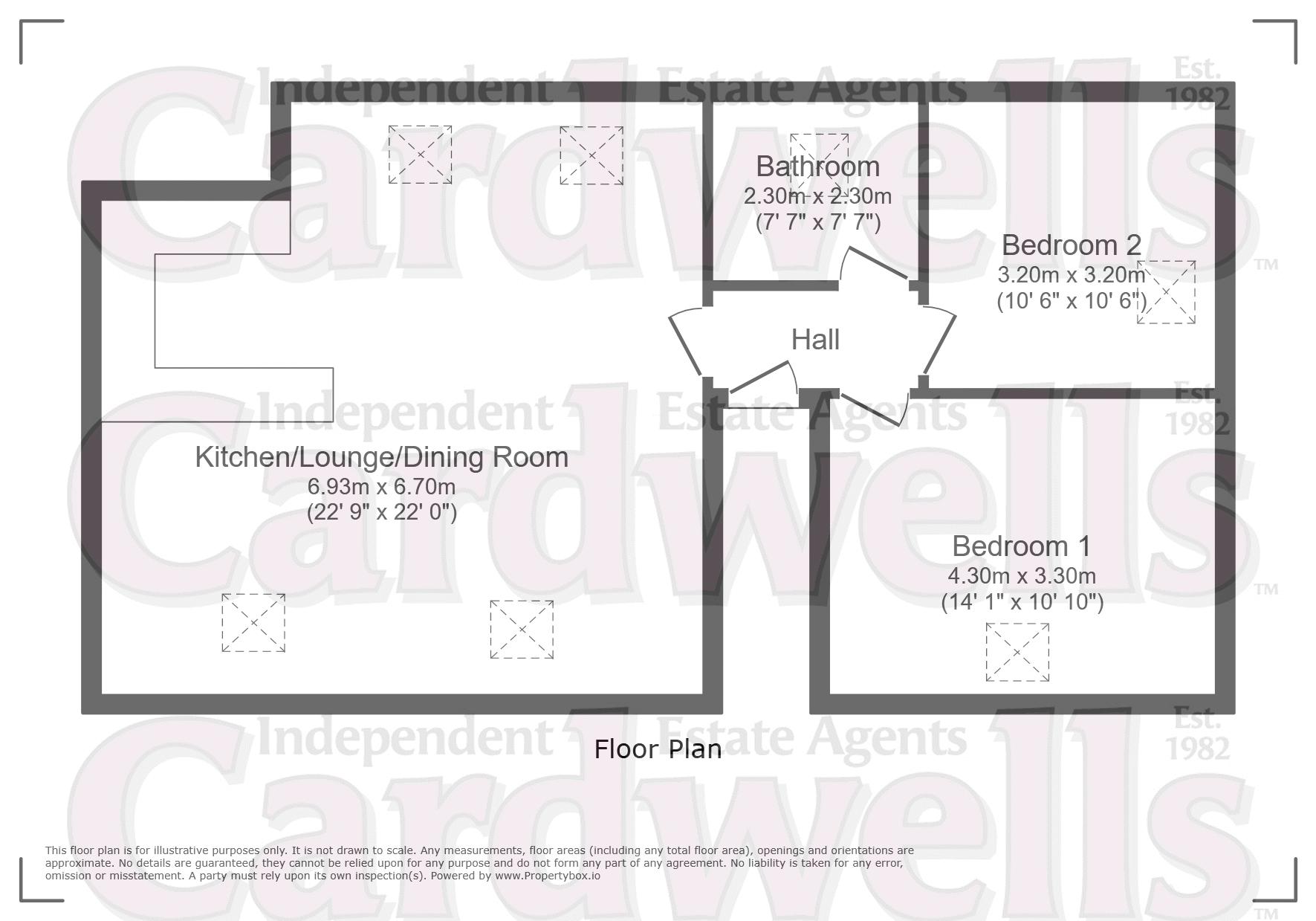 117, Broadoaks, Bury floorplan