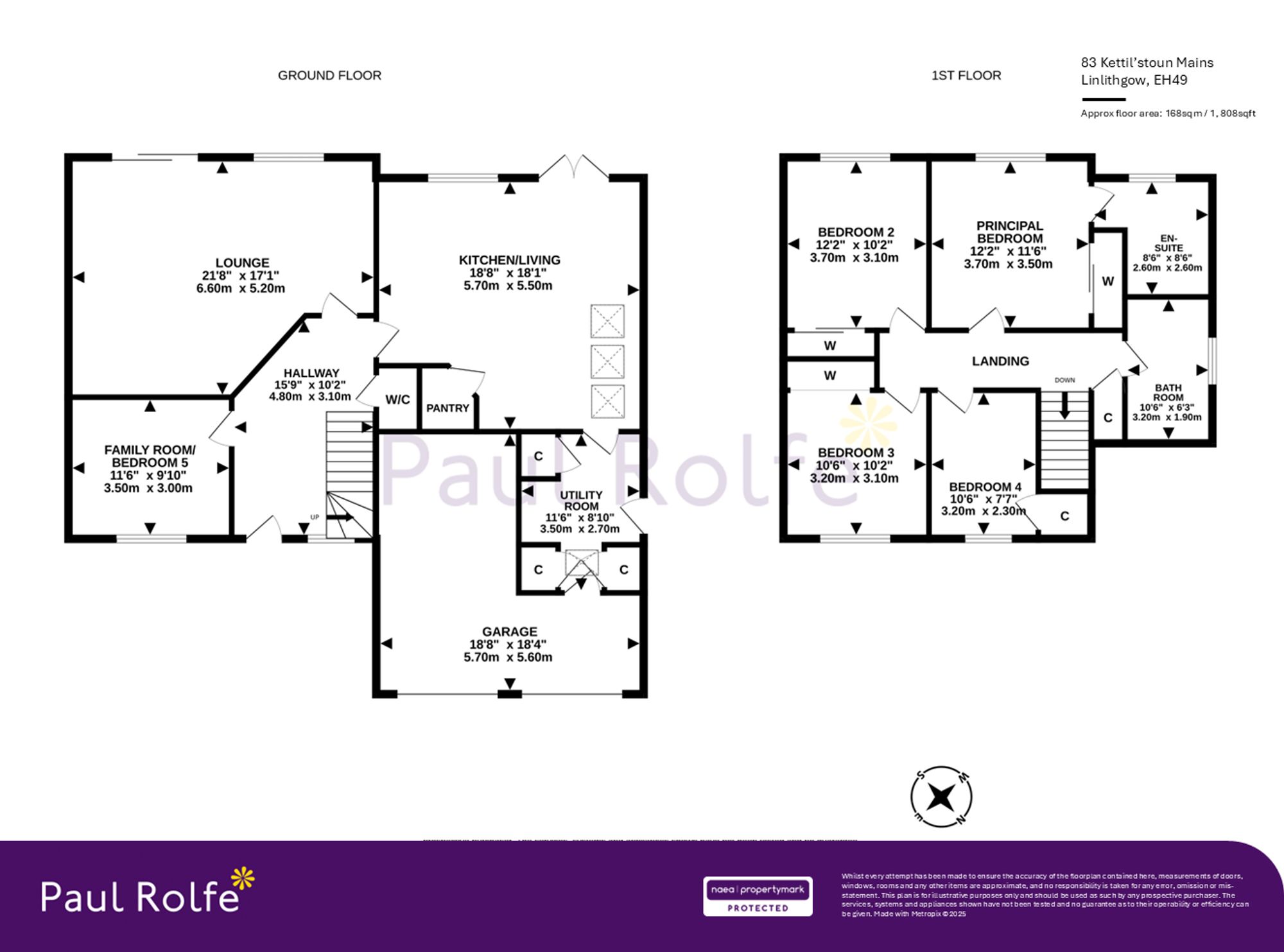 83 Kettil'stoun Mains, Linlithgow floorplan