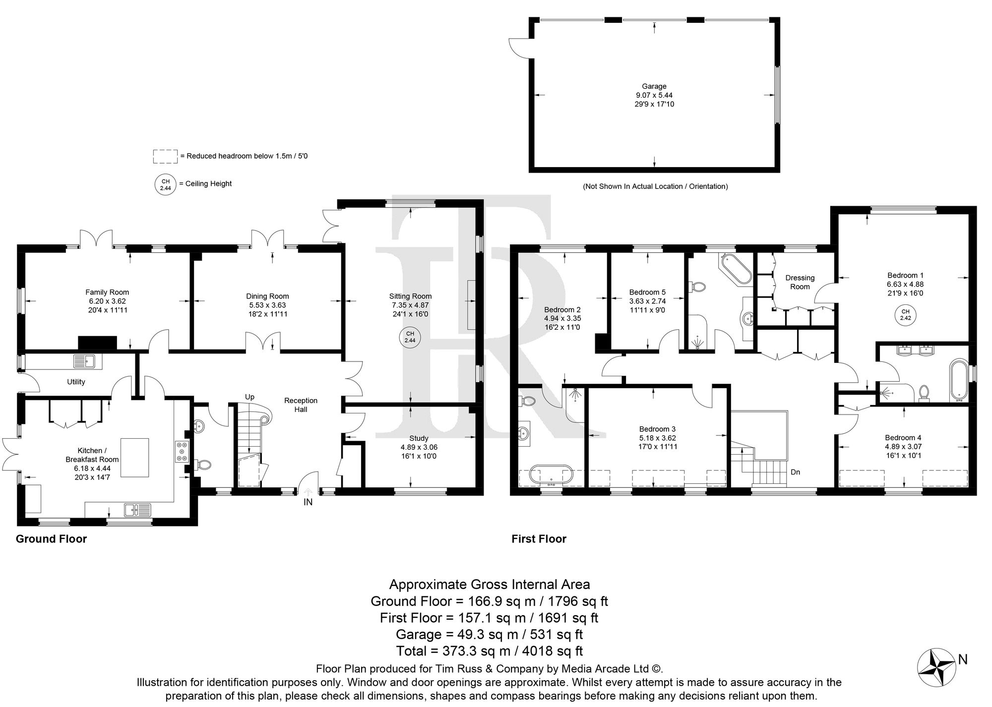 Redlands Stratton Chase Drive, Chalfont St. Giles floorplan