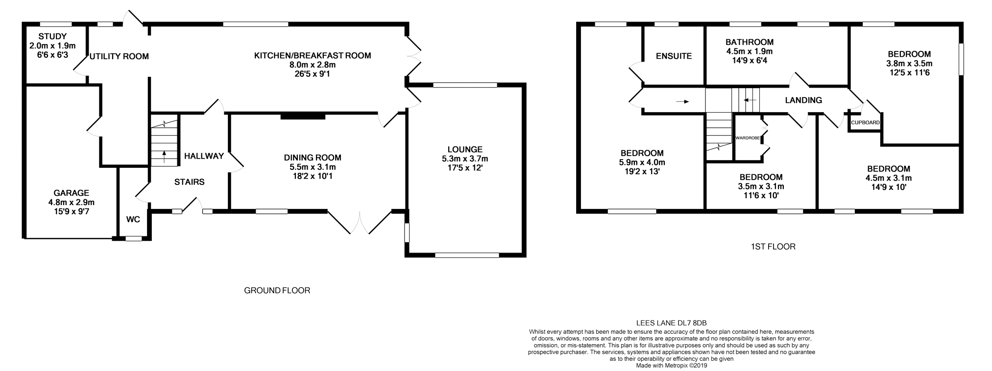 4 Bedrooms Detached house for sale in Lees Lane, Northallerton DL7