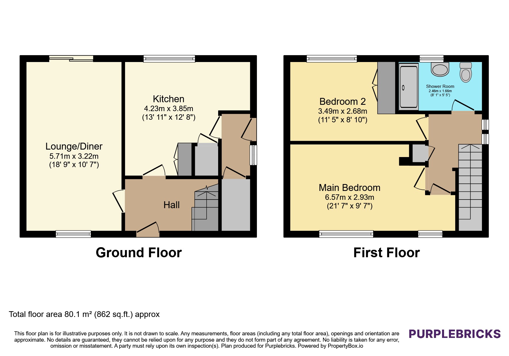189, Brooklands Avenue, Leeds floorplan