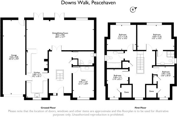 5 Bedrooms Detached house for sale in Downs Walk, Peacehaven BN10