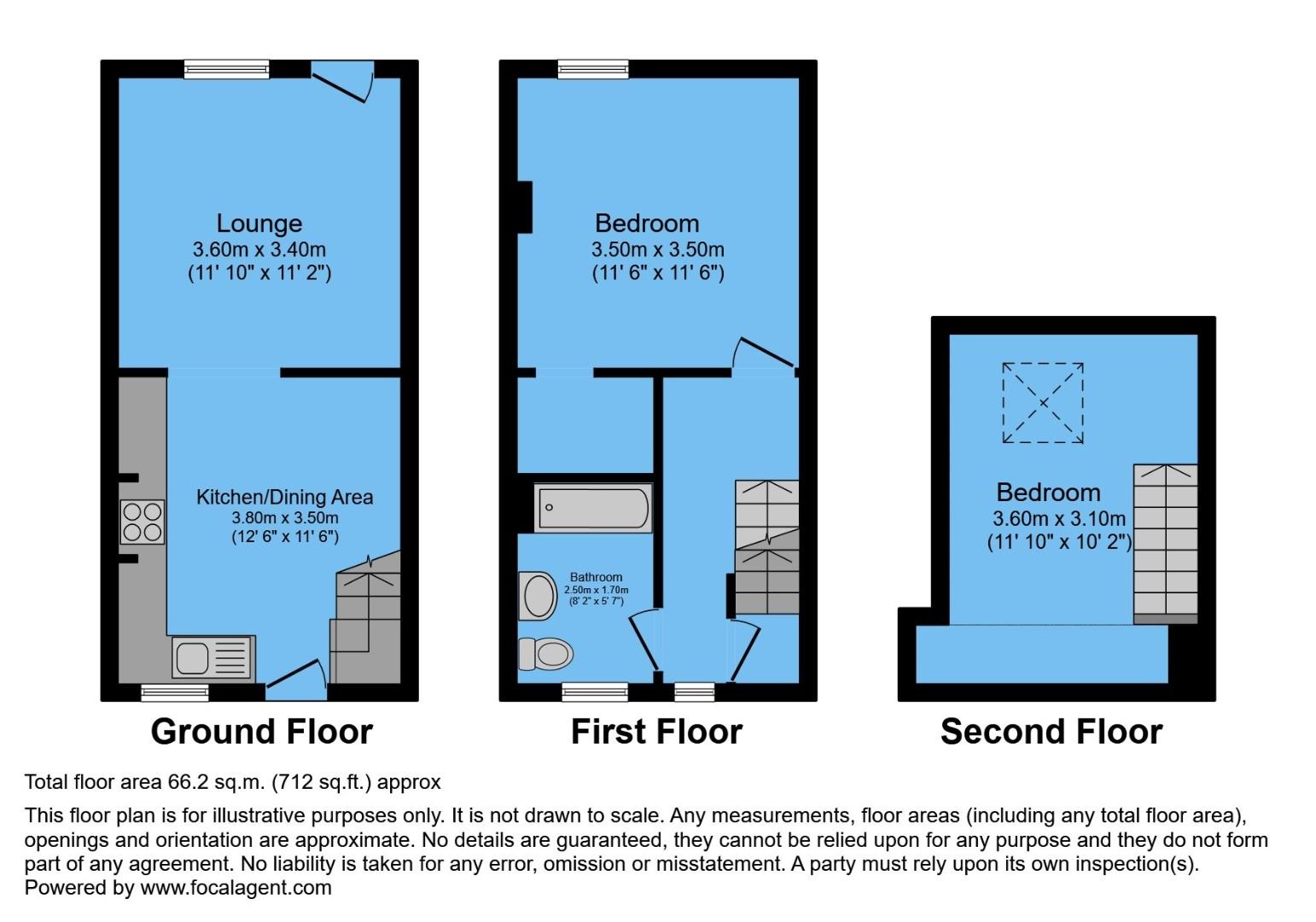 26, Park View, Chesterfield floorplan