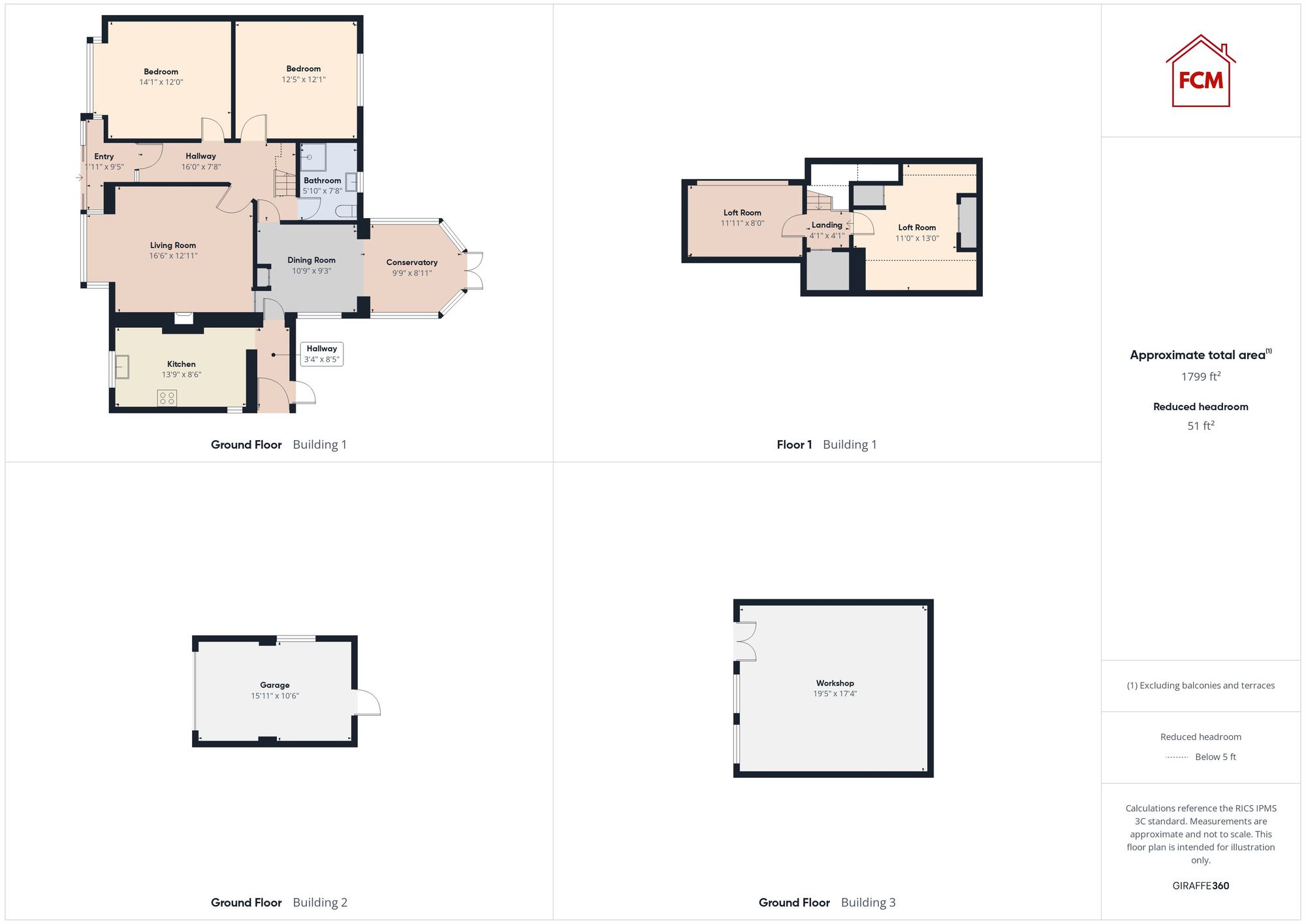 Highrigg Harras Road, Whitehaven floorplan