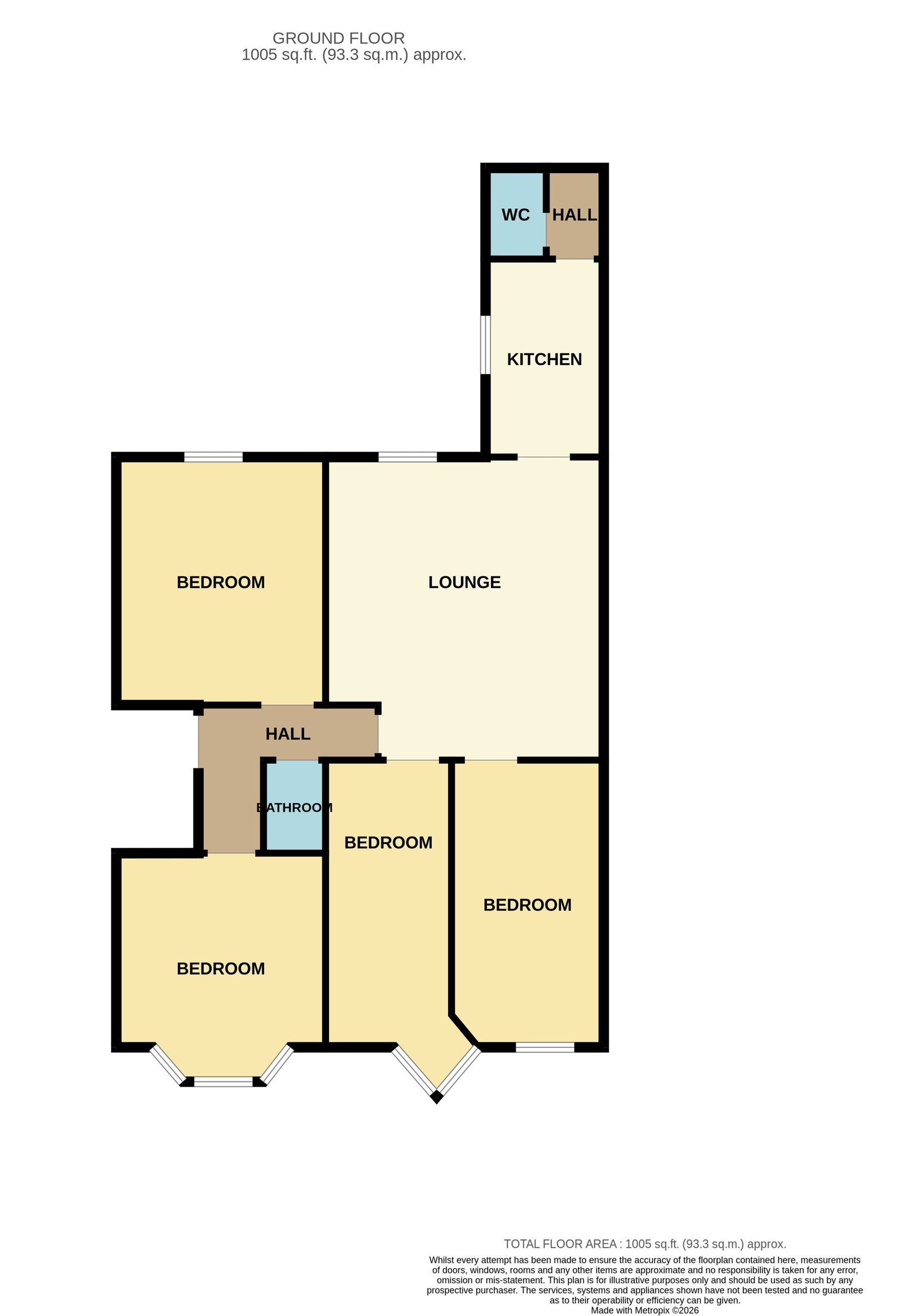 49, Wallace Street, Stirling floorplan