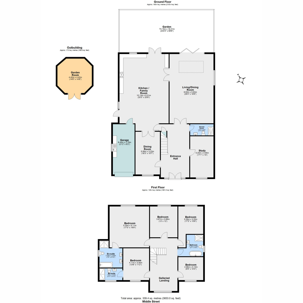 Tovislands, Middle Street, Waltham Abbey floorplan