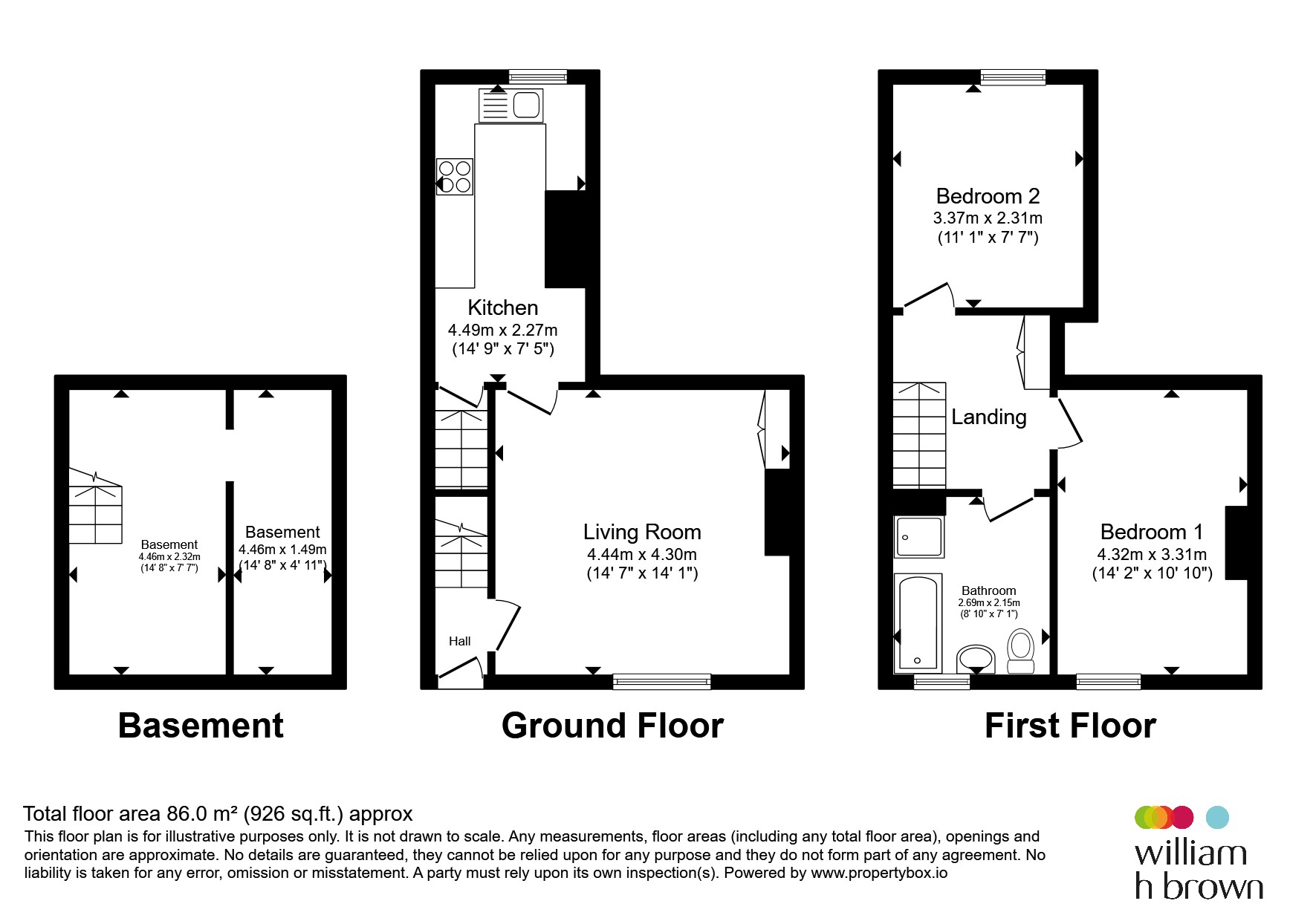 8, East View, Leeds floorplan