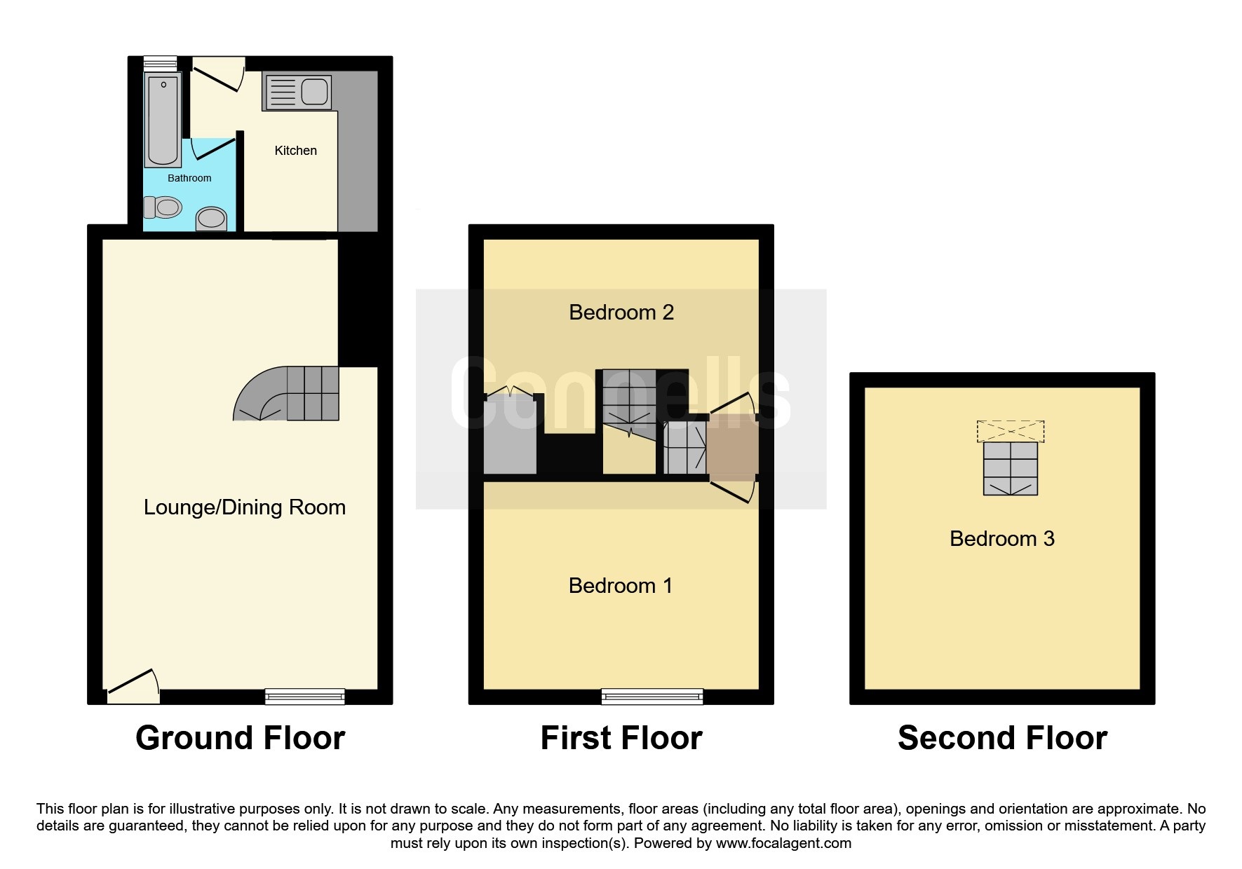 3, Moor View, Ivybridge floorplan