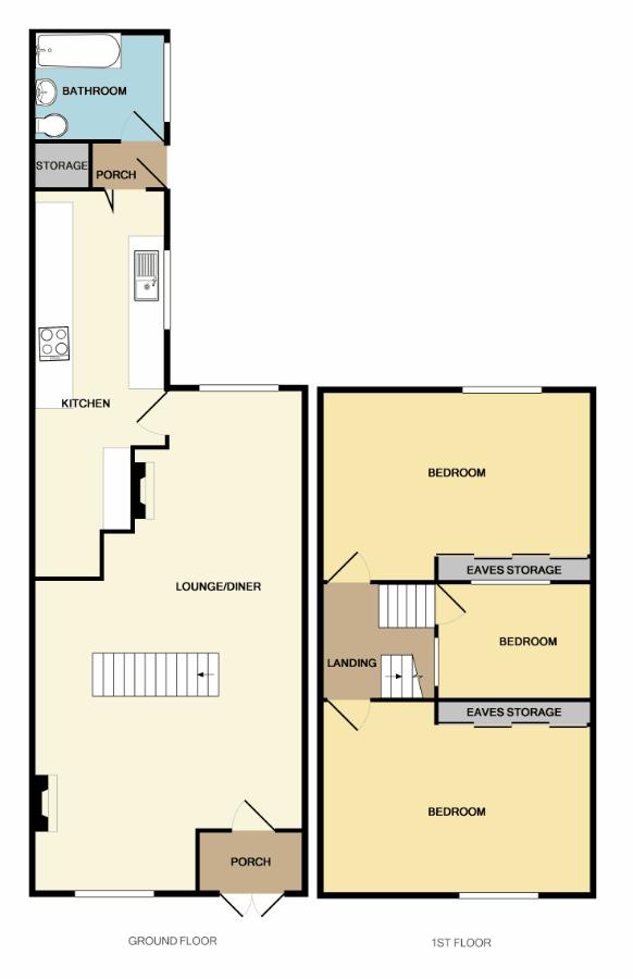 3 Bedrooms Terraced house for sale in Cotesheath Street, Hanley, Stoke-On-Trent ST1