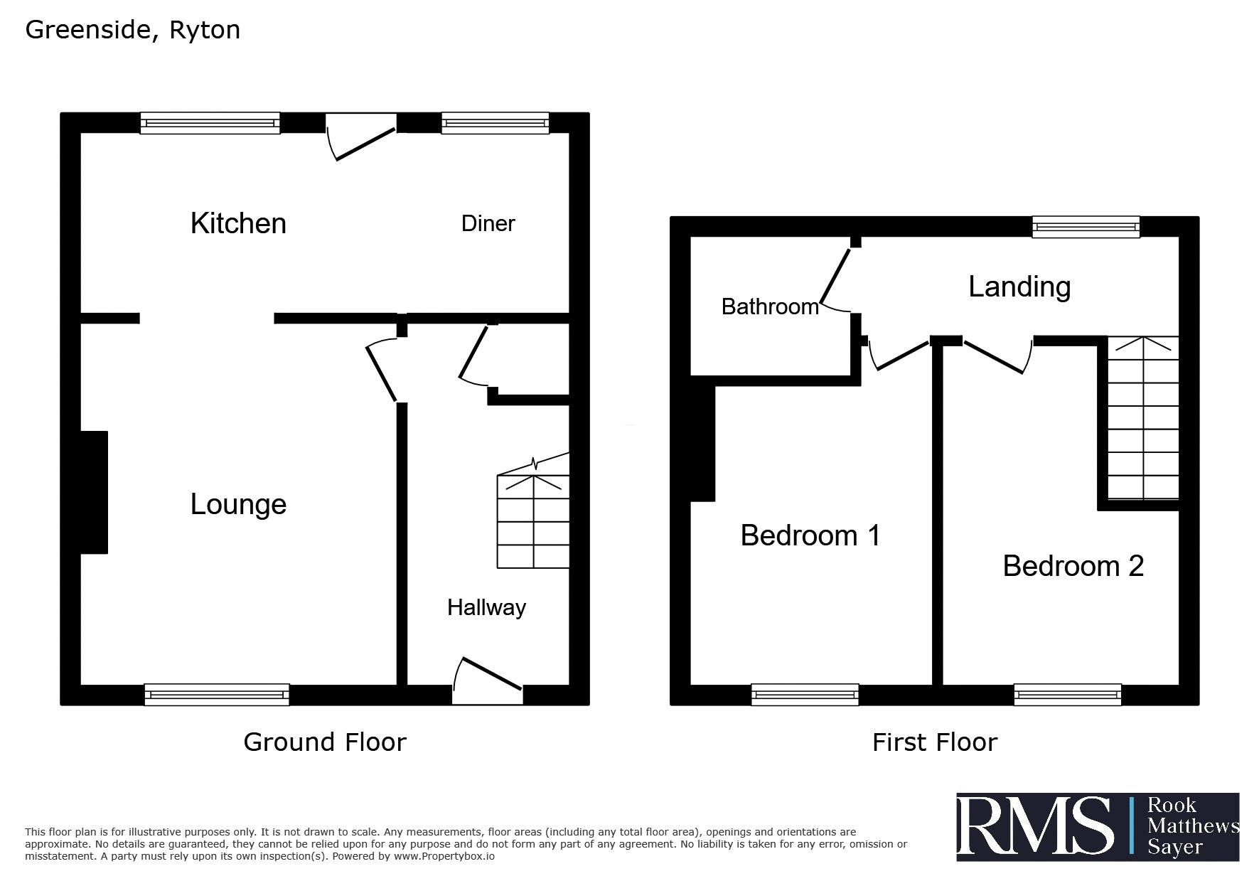Frank Street, Ryton floorplan