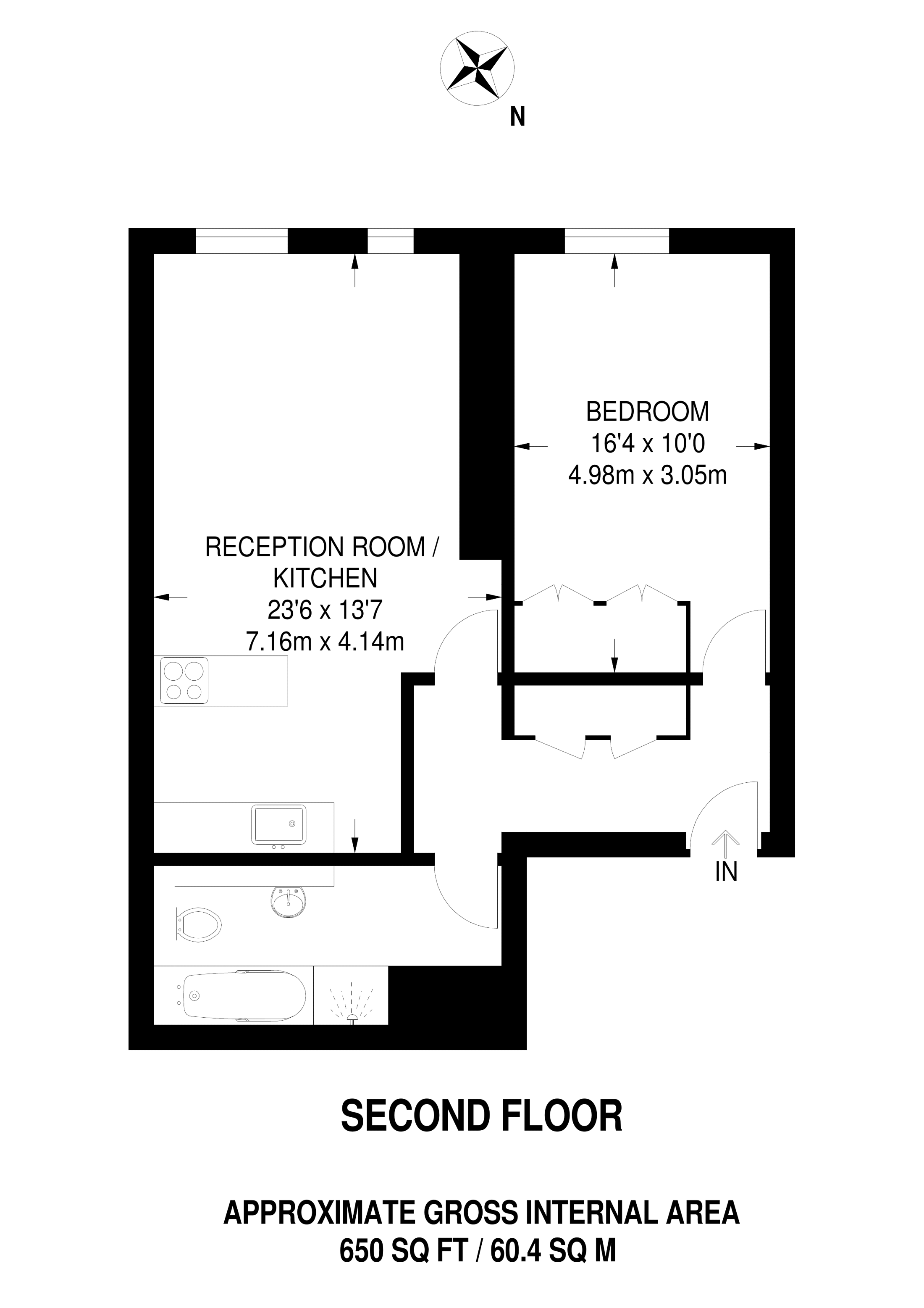 1 Bedrooms Flat to rent in Long Lane, Borough SE1