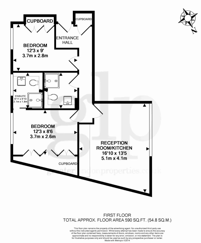 Wellington Court, London floorplan